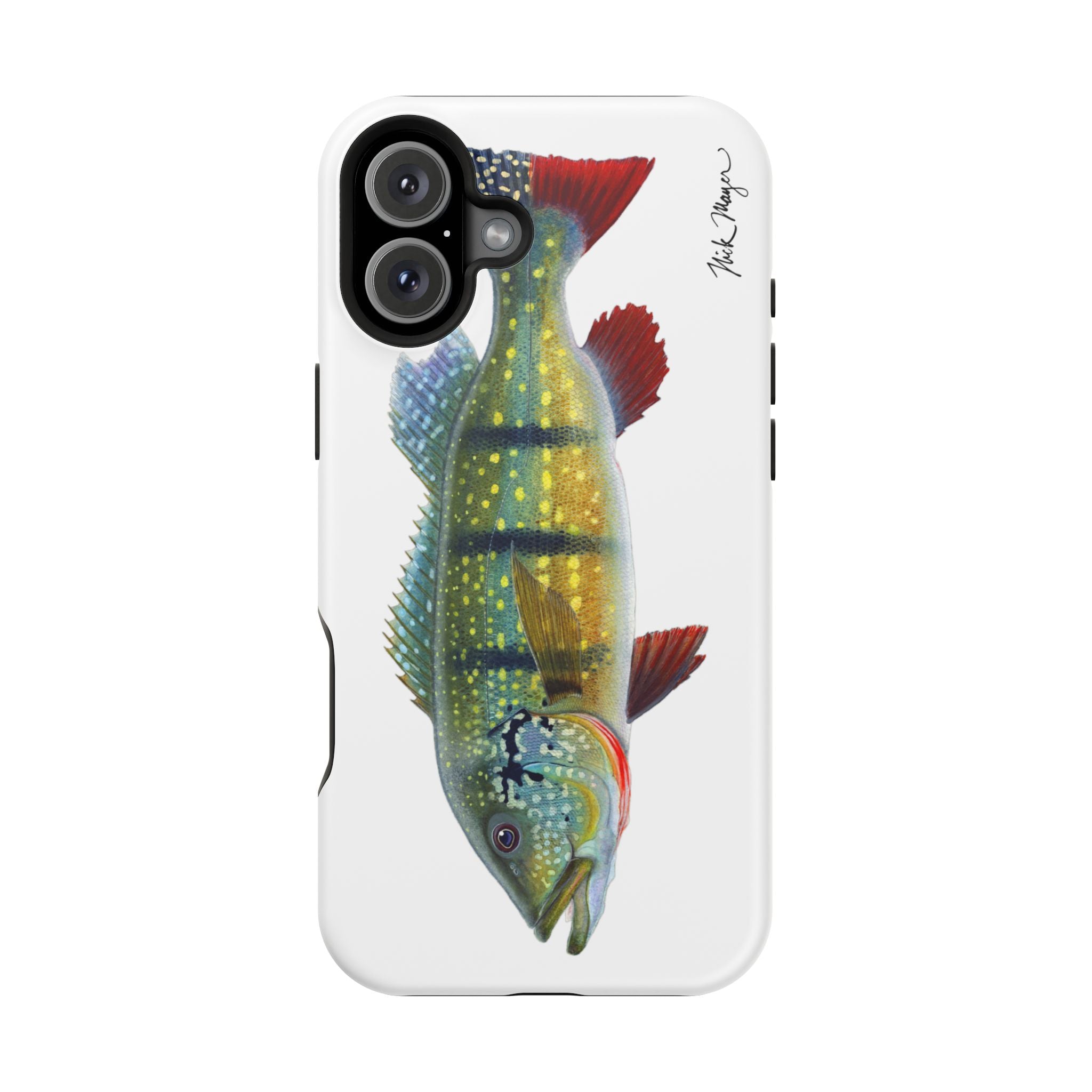 Peacock Bass MagSafe iPhone Case