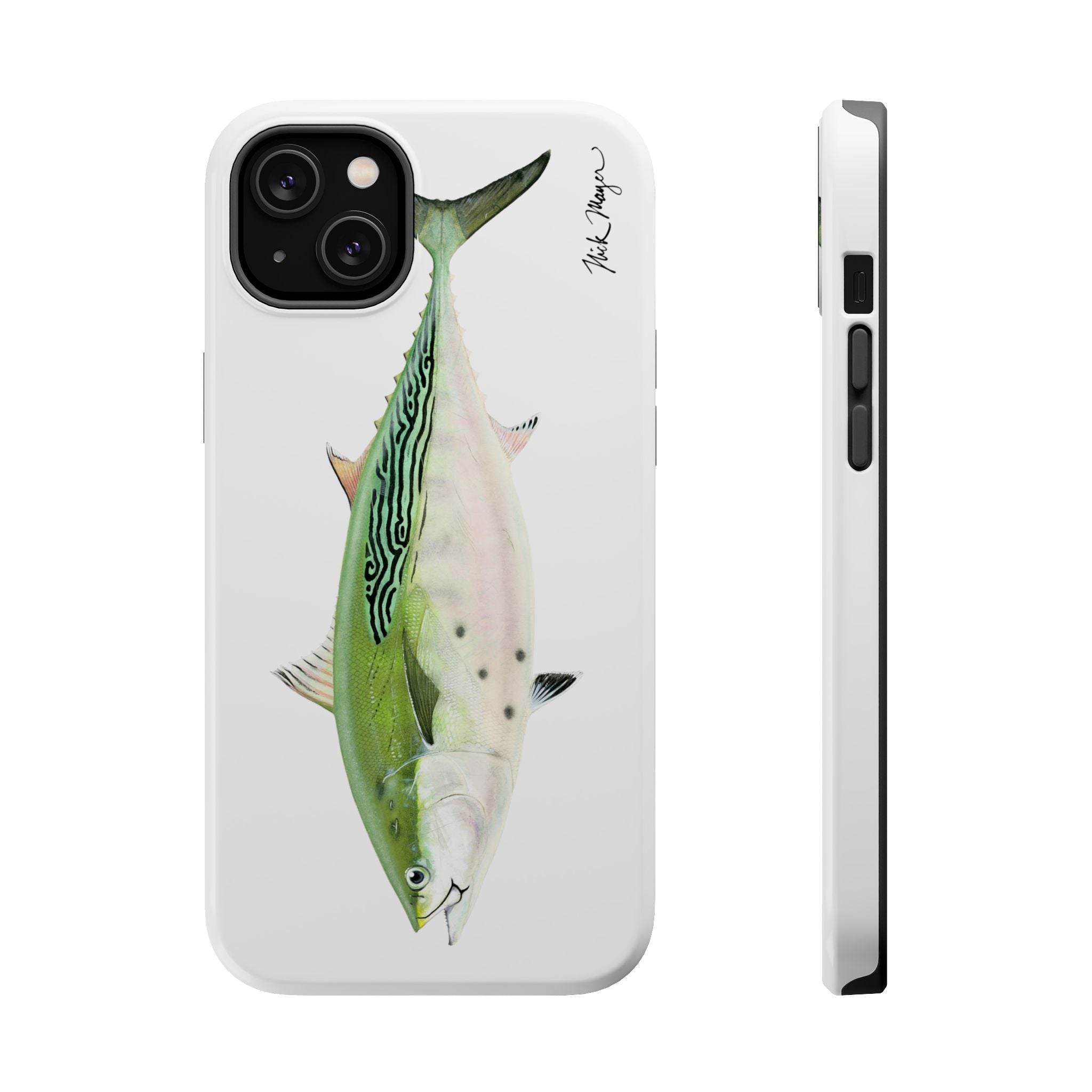 Albie MagSafe White iPhone Case