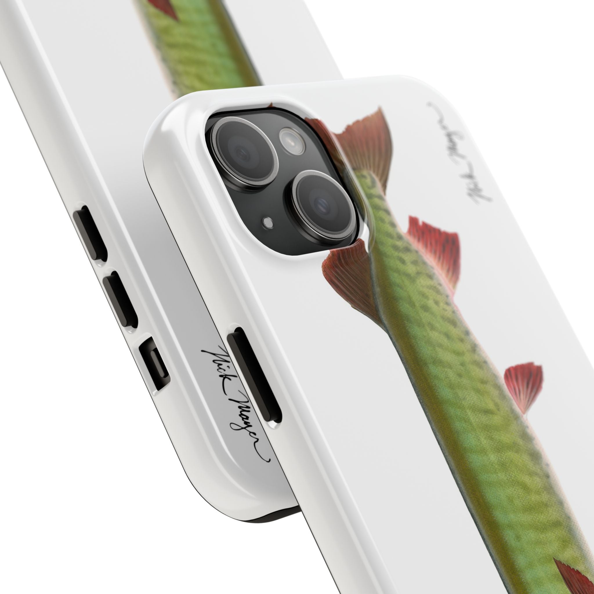 Trophy Muskie White Phone Case (iPhone)