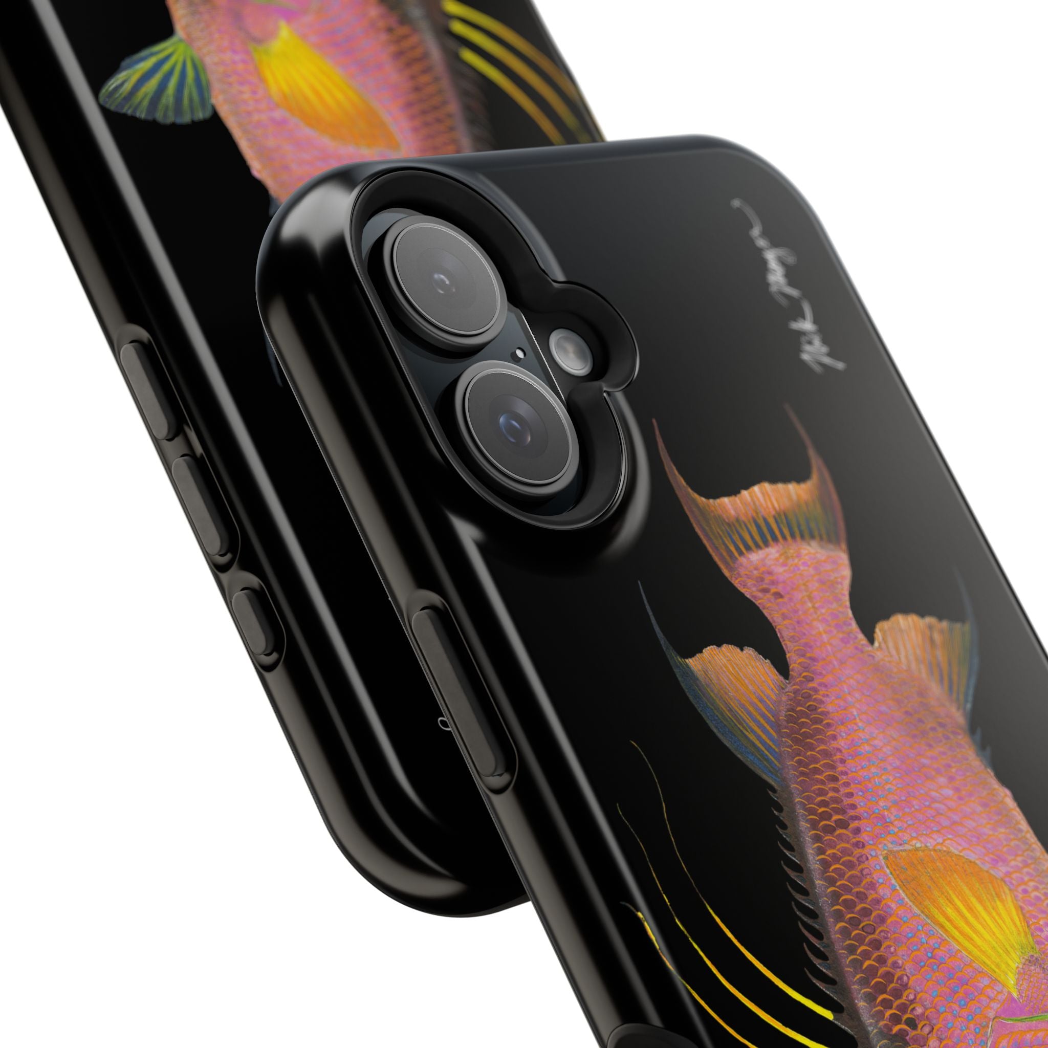 Hogfish MagSafe Black iPhone Case Printify
