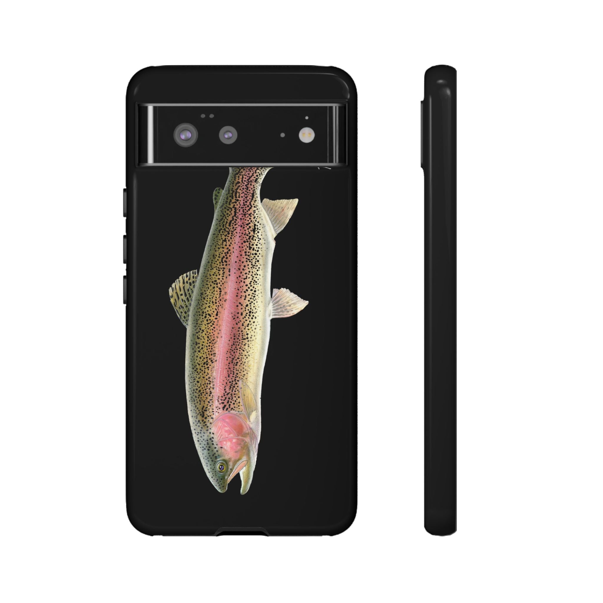 Rainbow Trout Black Phone Case (Samsung) Printify