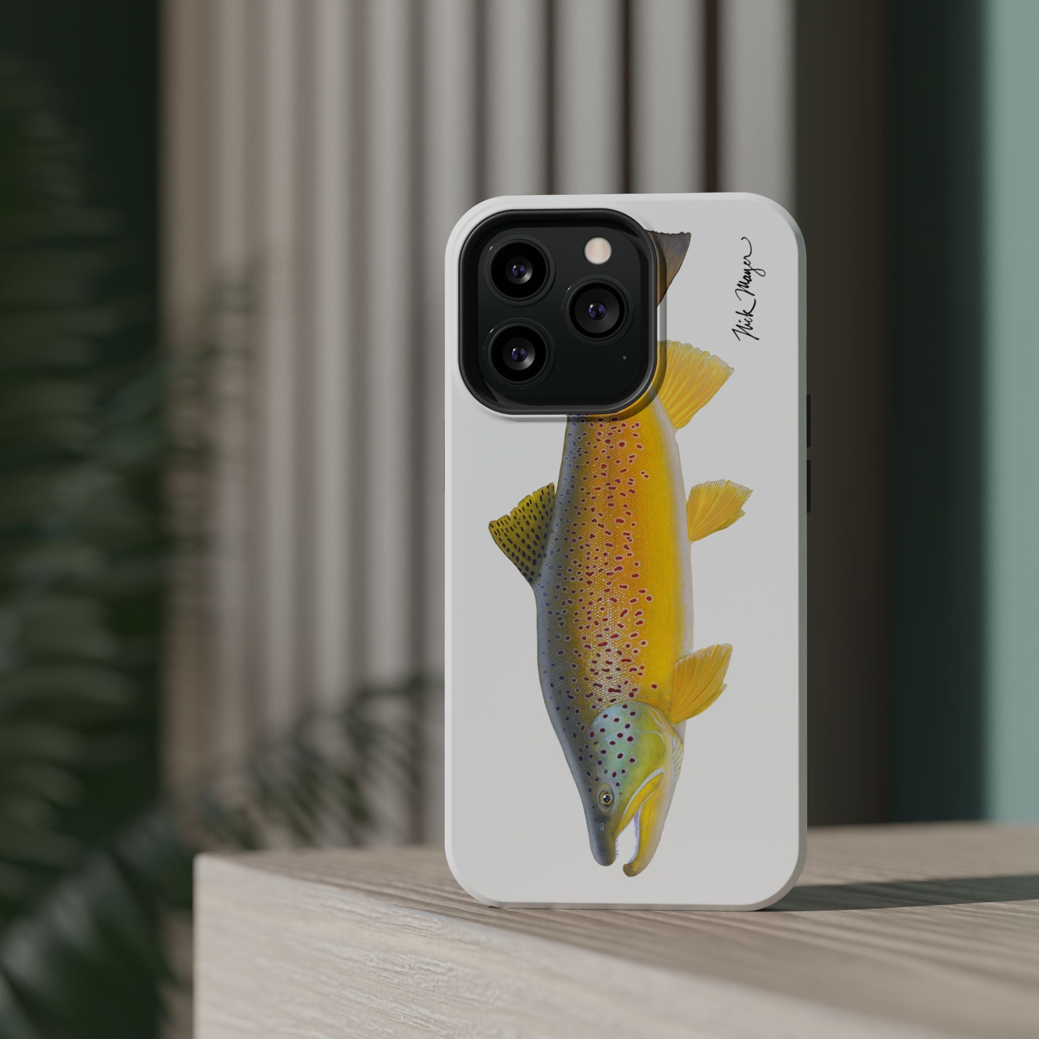 Brown Trout 3 MagSafe iPhone Case