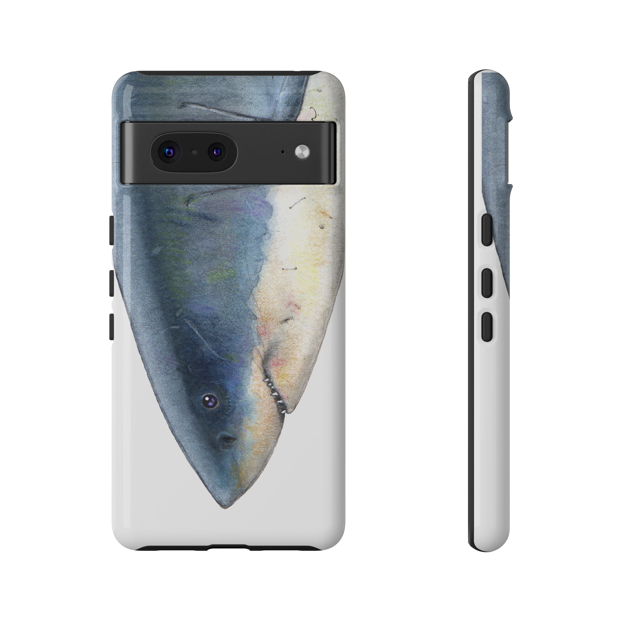 Great White Shark Face Phone Case (Samsung) Printify