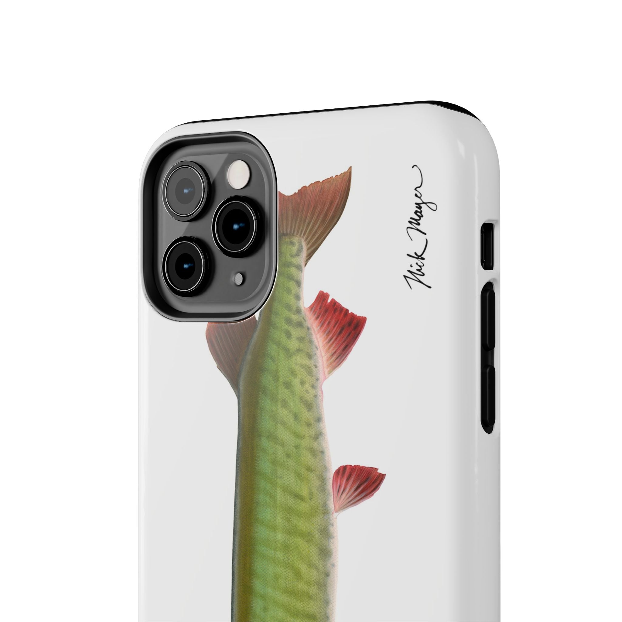 Trophy Muskie White Phone Case (iPhone)