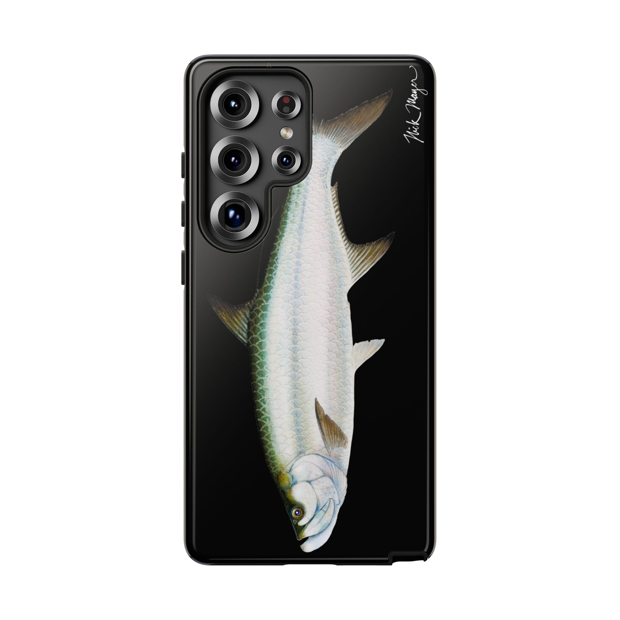 Tarpon Black Phone Case (Samsung) Printify