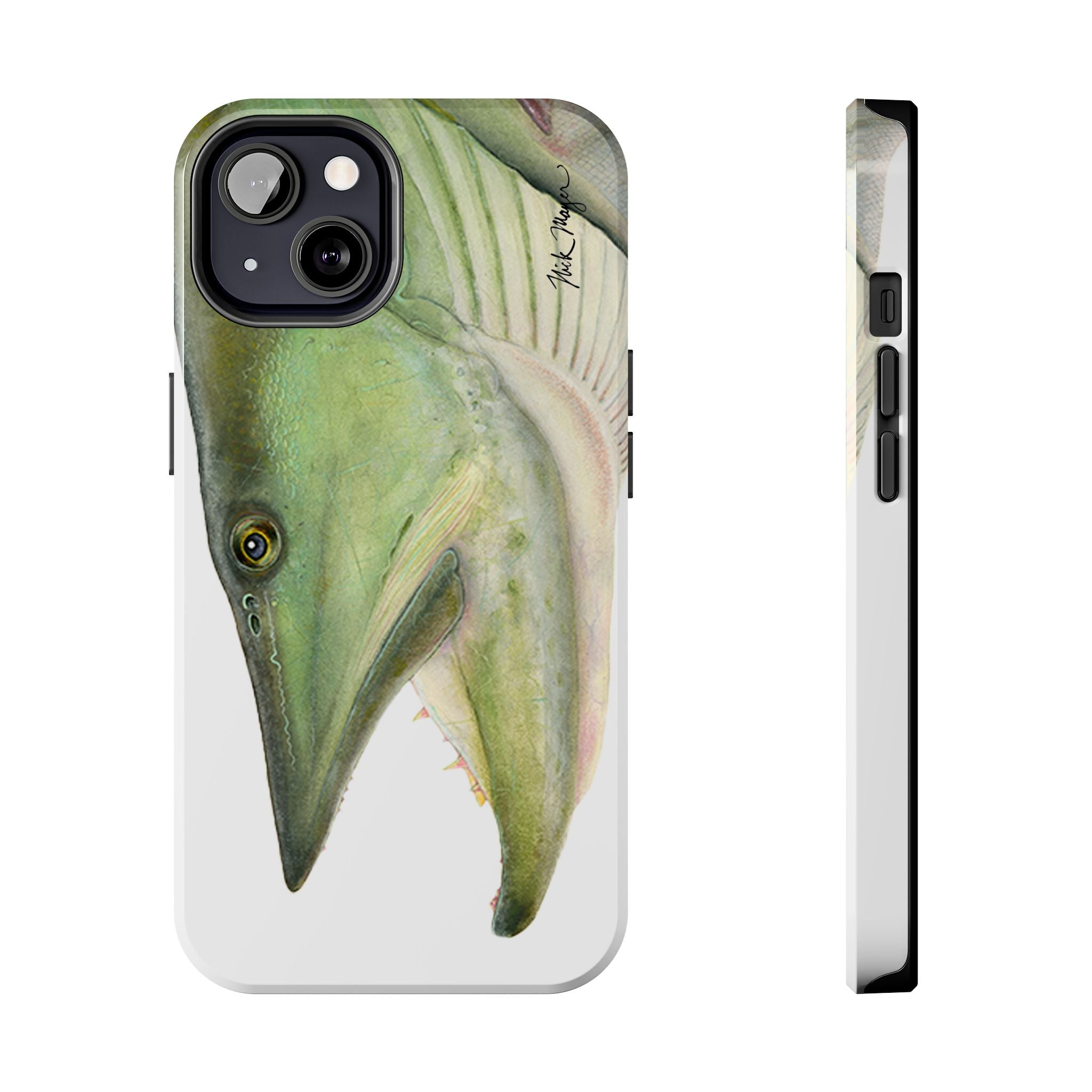 Trophy Muskie Face Phone Case