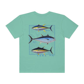 Tuna Slam Premium Front & Back Comfort Colors Tee