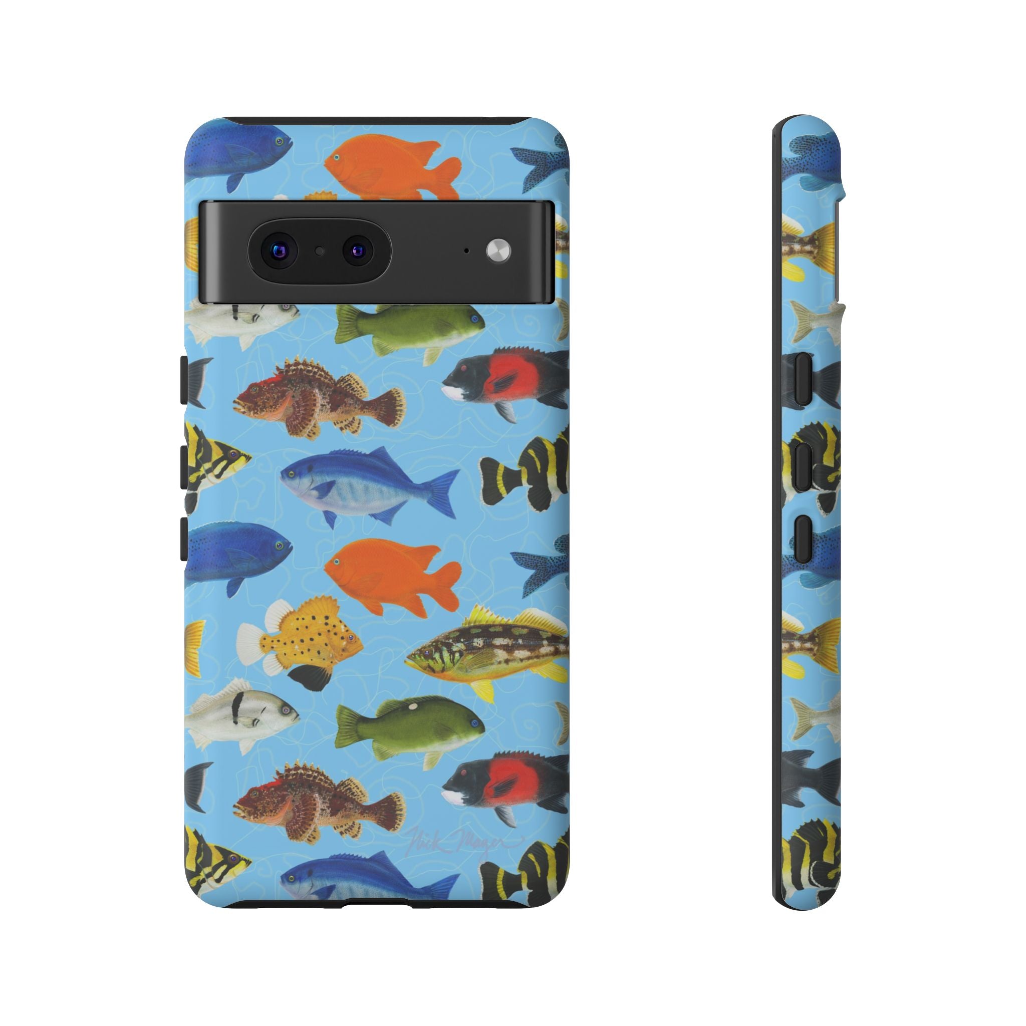 NEW California Fish Blue Phone Case (Samsung)