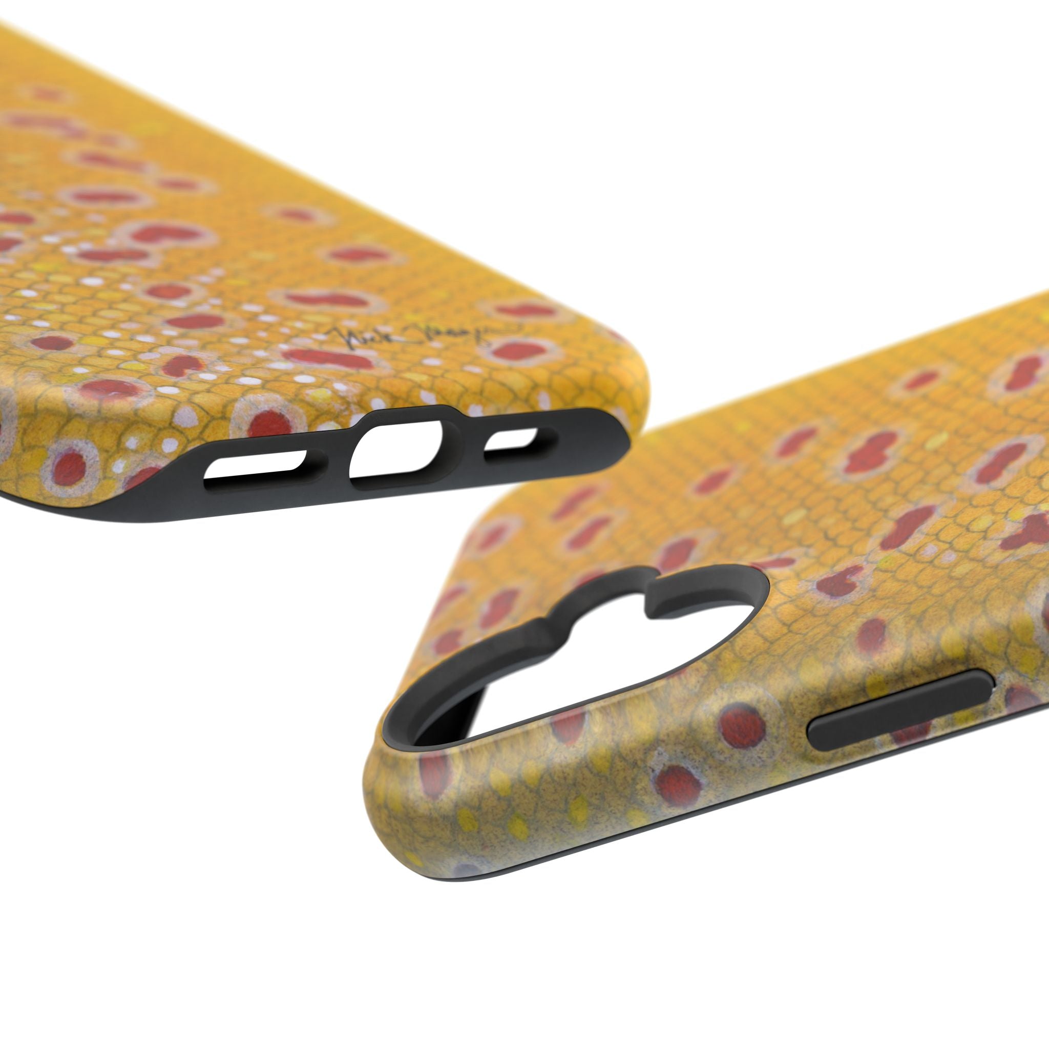 Brown Trout 3 Skin MagSafe iPhone Case
