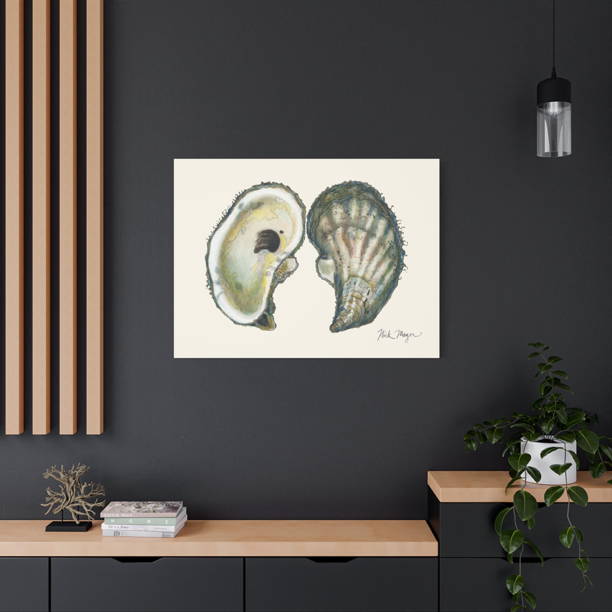 Atlantic Oysters I Canvas Print