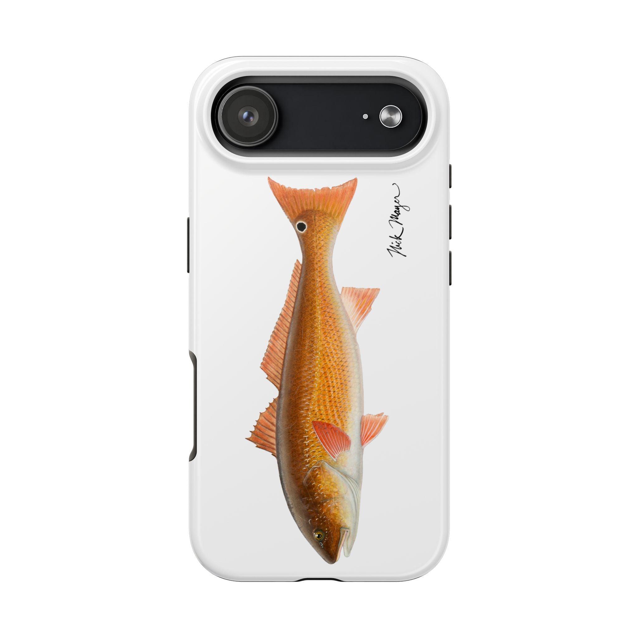 Redfish White Phone Case (iPhone)