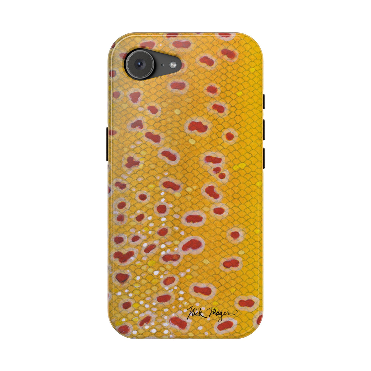 Brown Trout 3 Skin MagSafe iPhone Case Printify