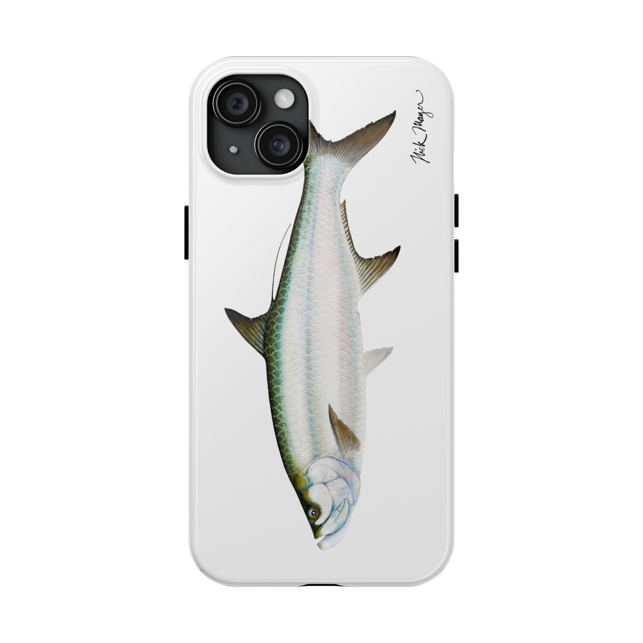 Tarpon White Phone Case (iPhone)