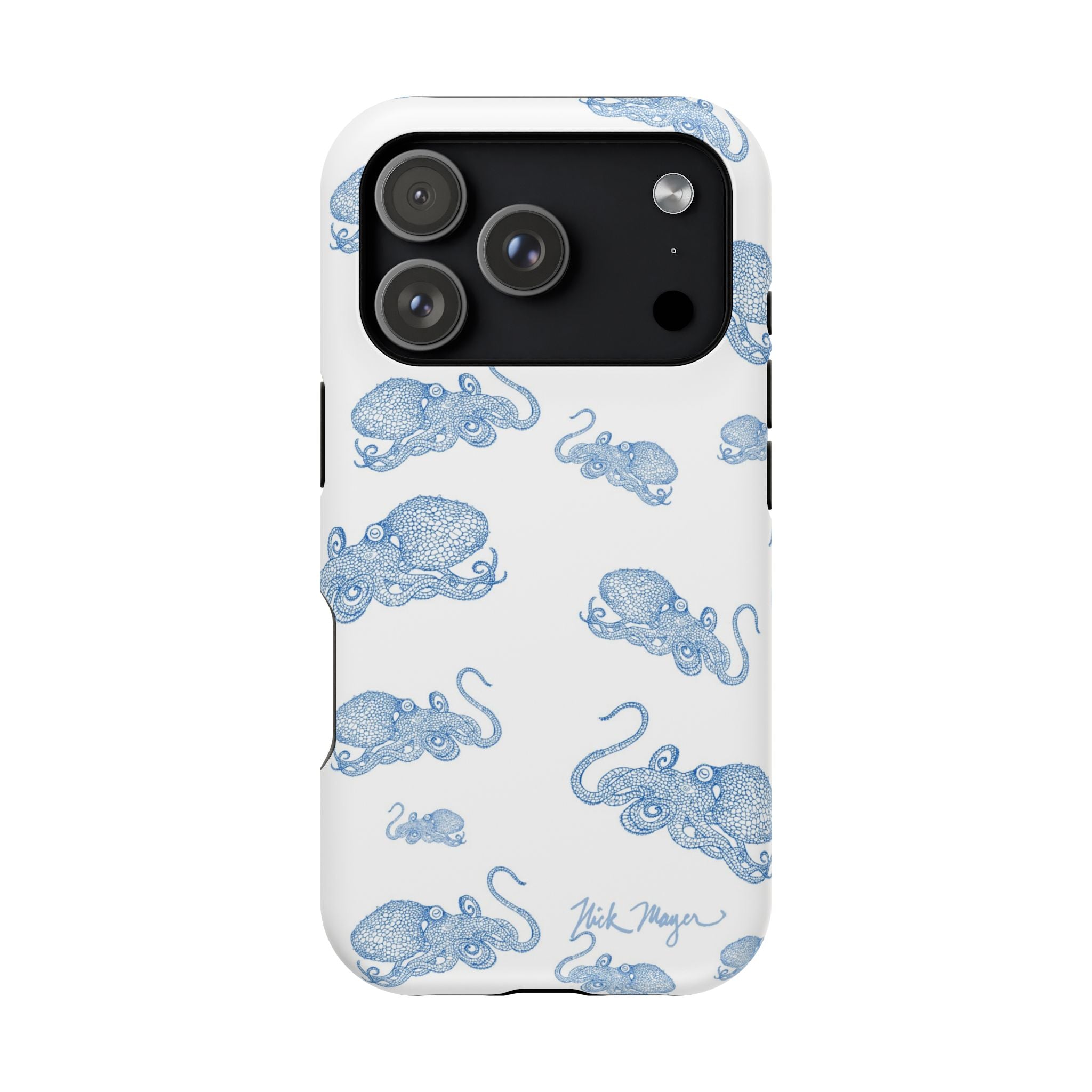 Blue Octopus 2 MagSafe iPhone Case