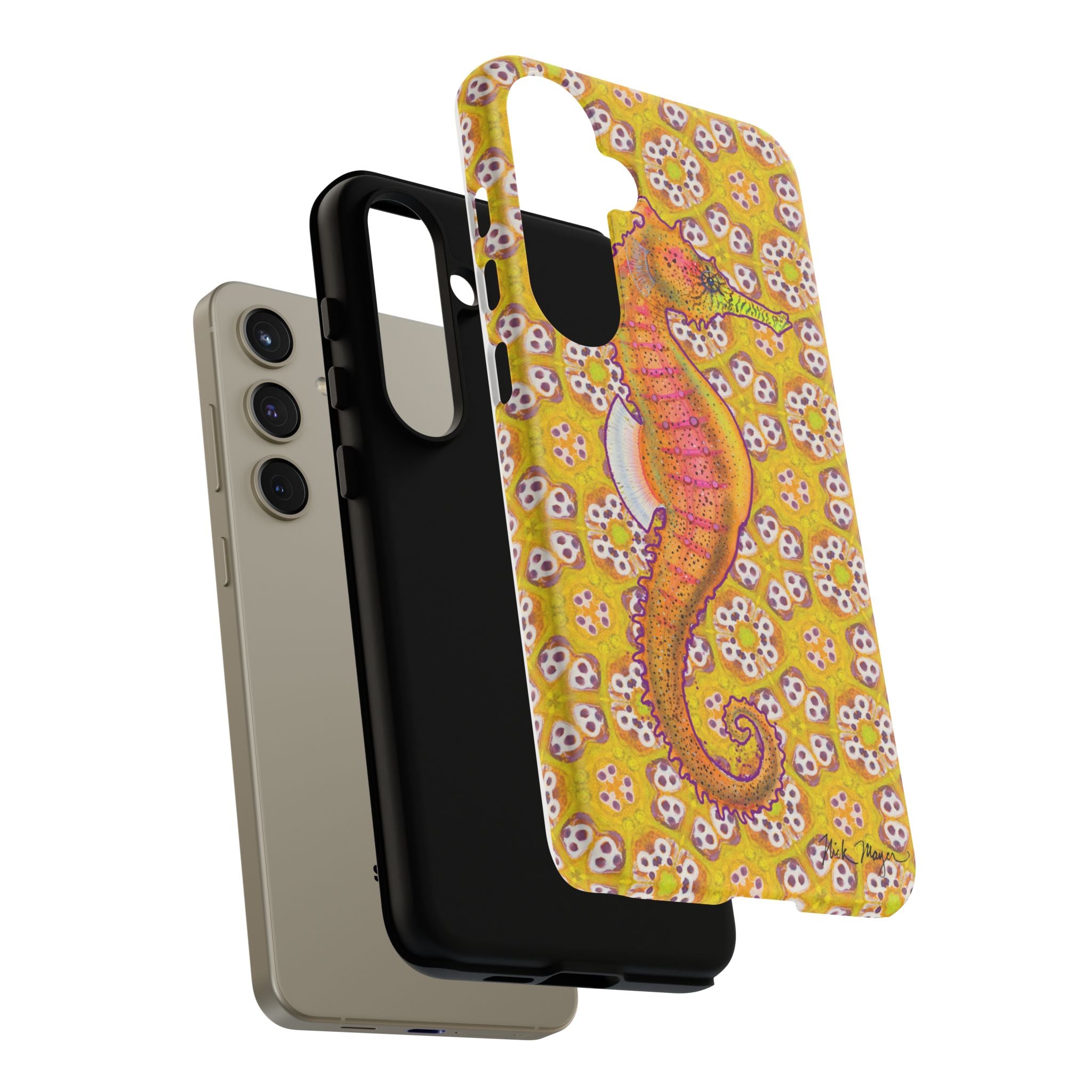 Psychedelic Seahorse Phone Case (Samsung) Printify