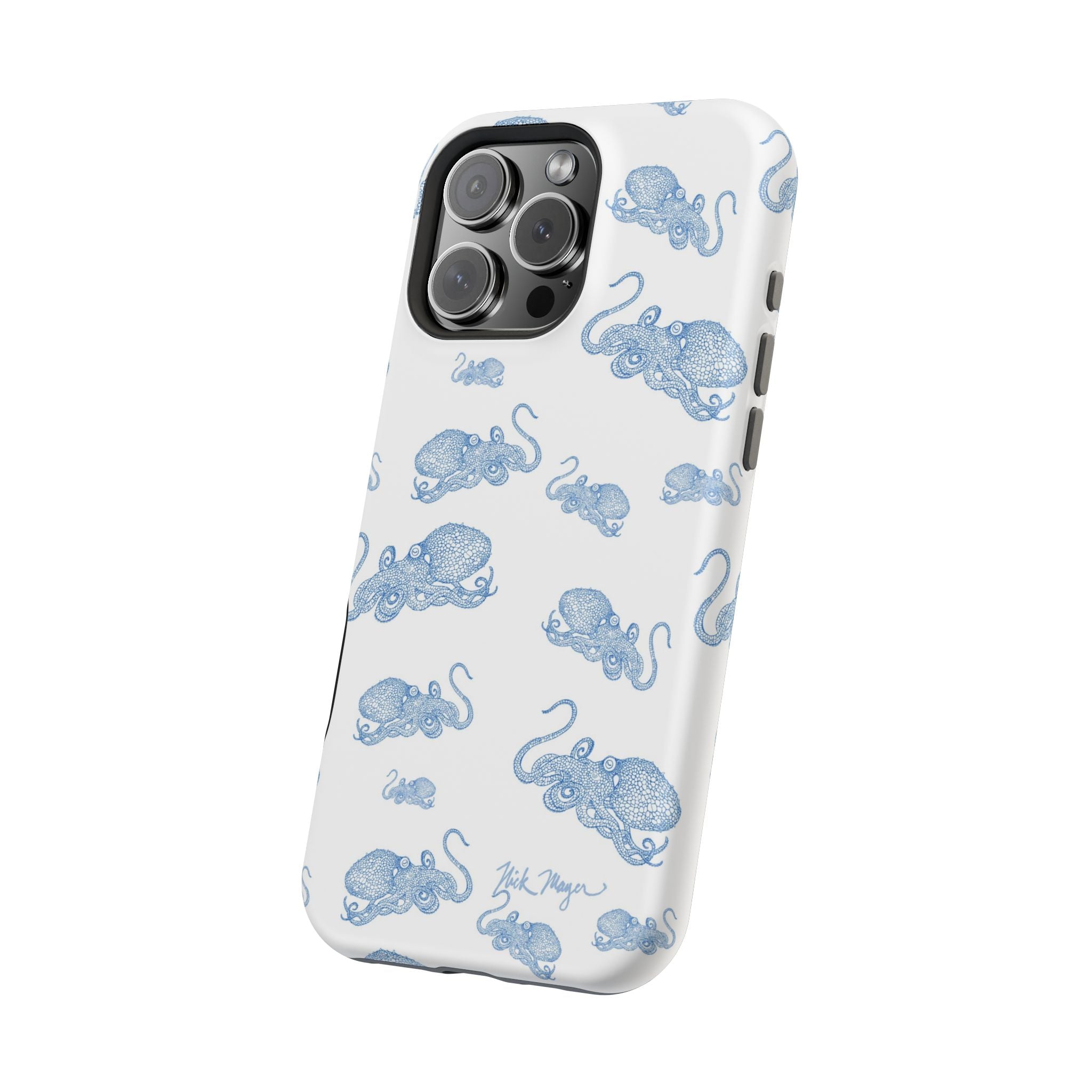 NEW Blue Octopus 2 MagSafe iPhone Case