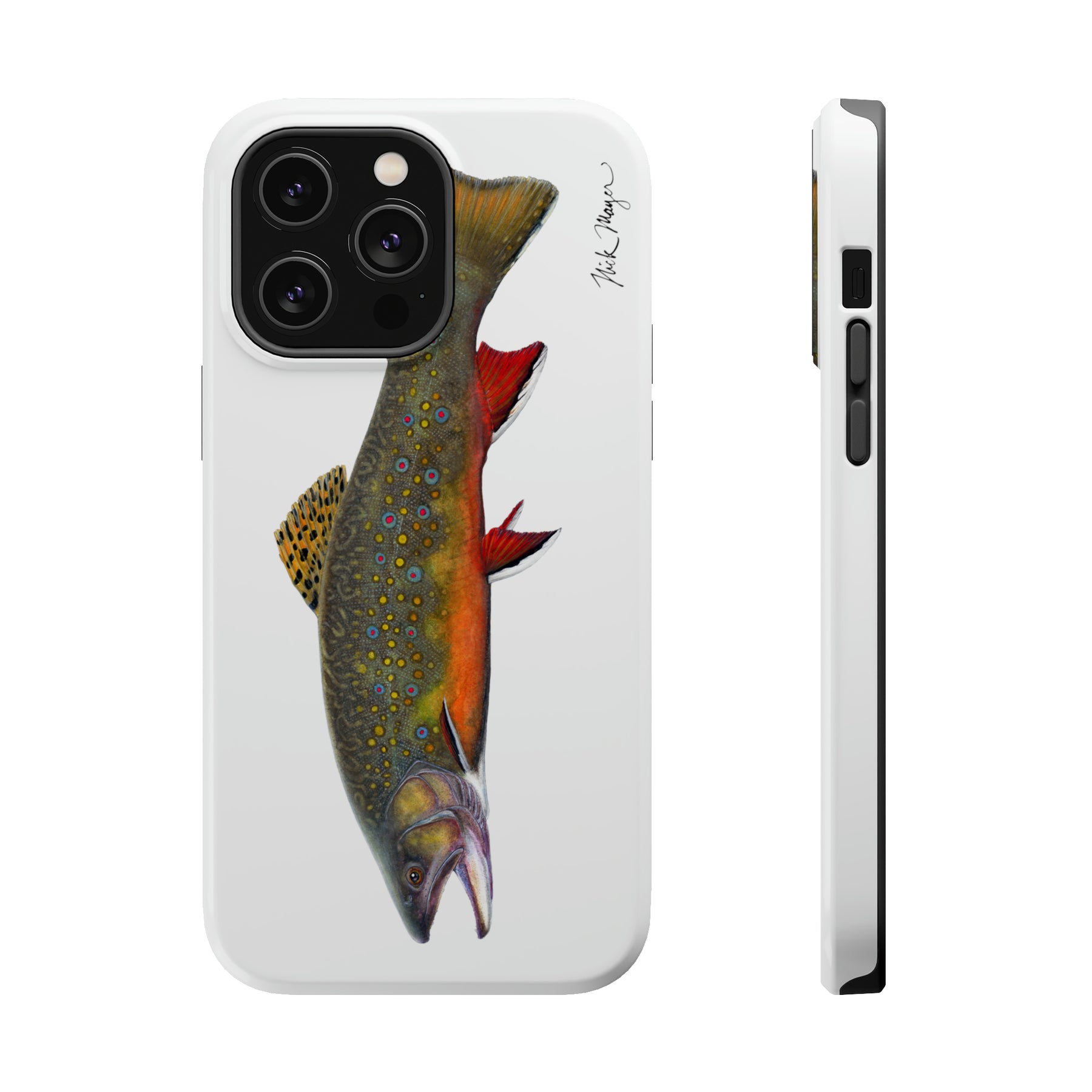 Brook Trout MagSafe iPhone Case