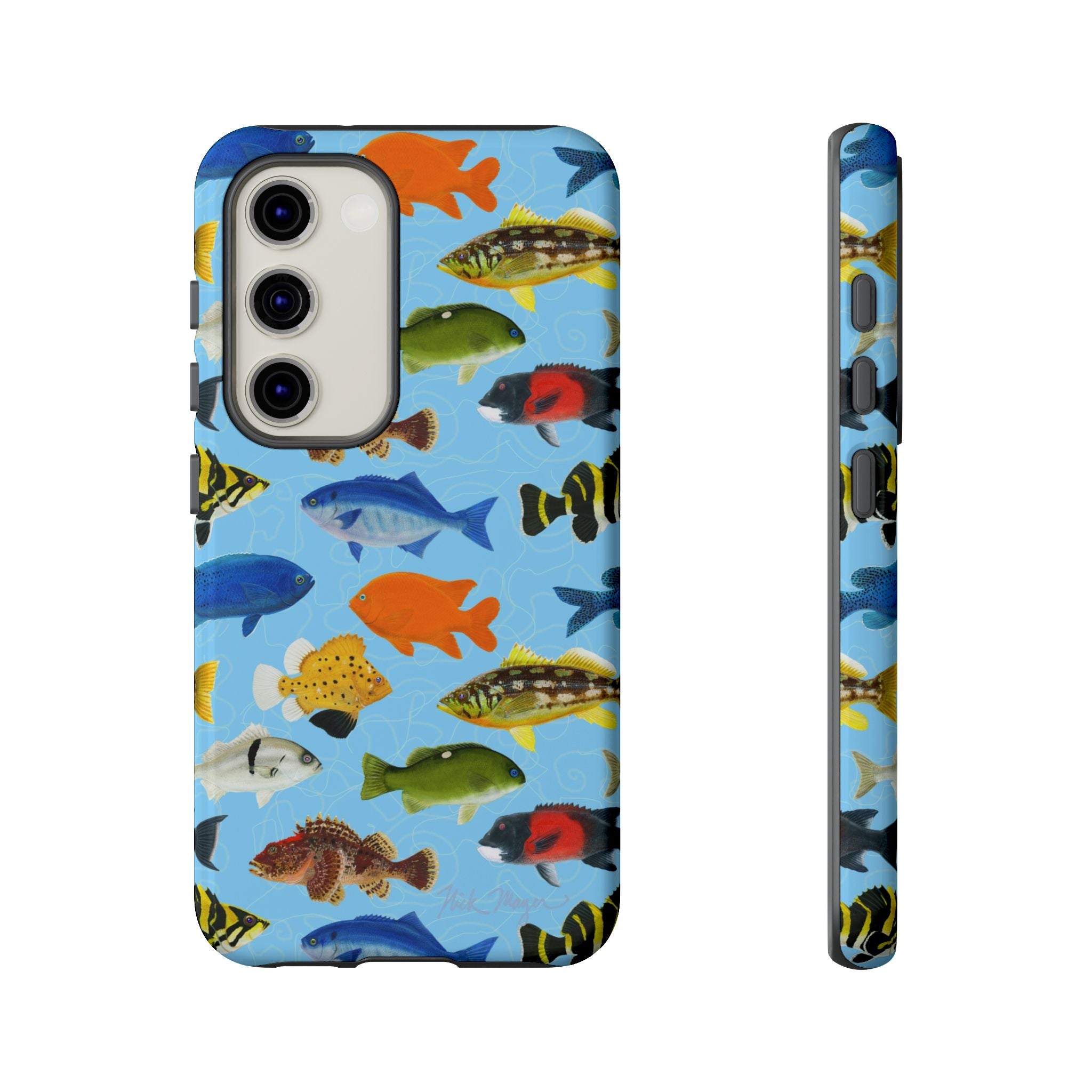 NEW California Fish Blue Phone Case (Samsung)