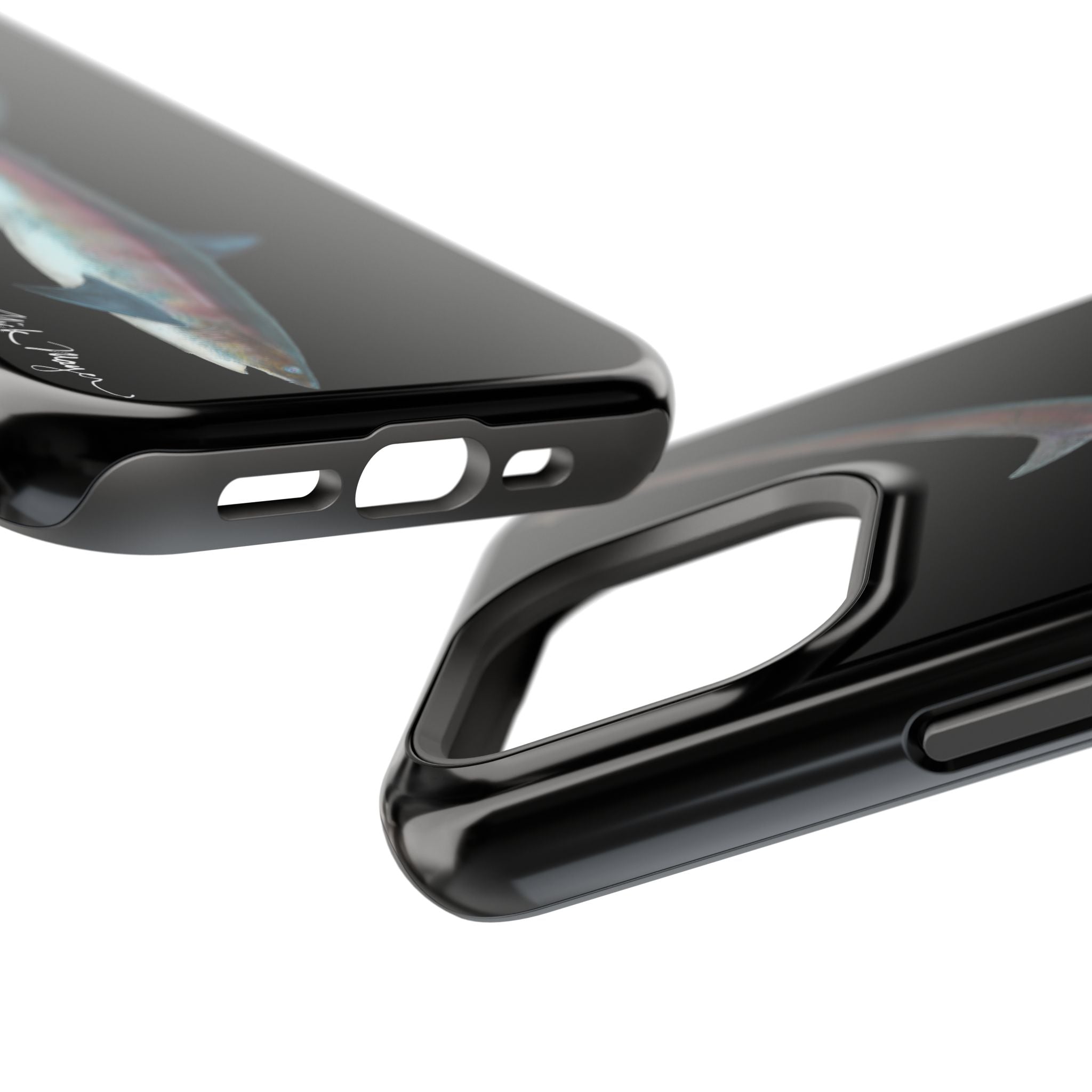 Thresher Shark MagSafe Black iPhone Case