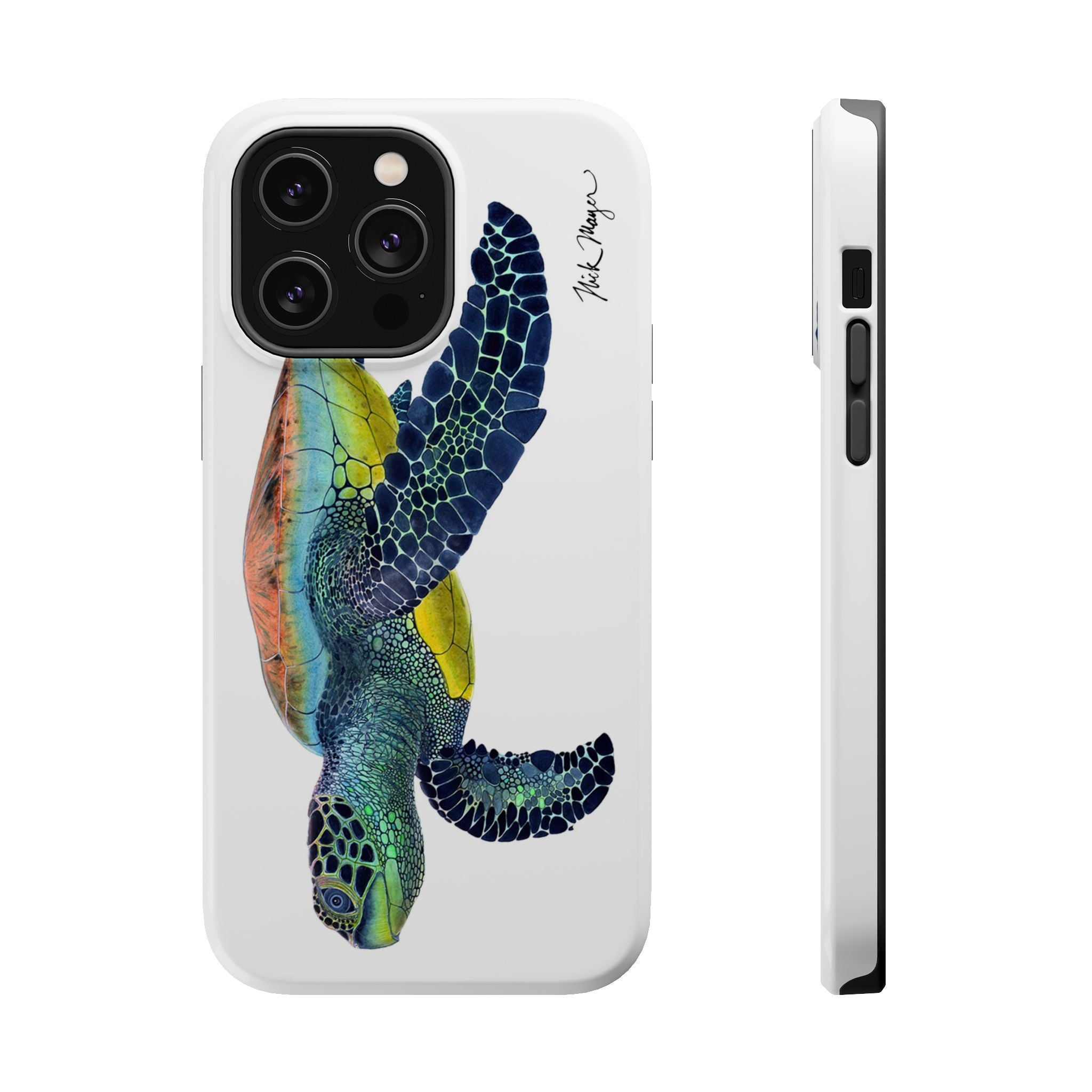 Green Sea Turtle II MagSafe iPhone Case