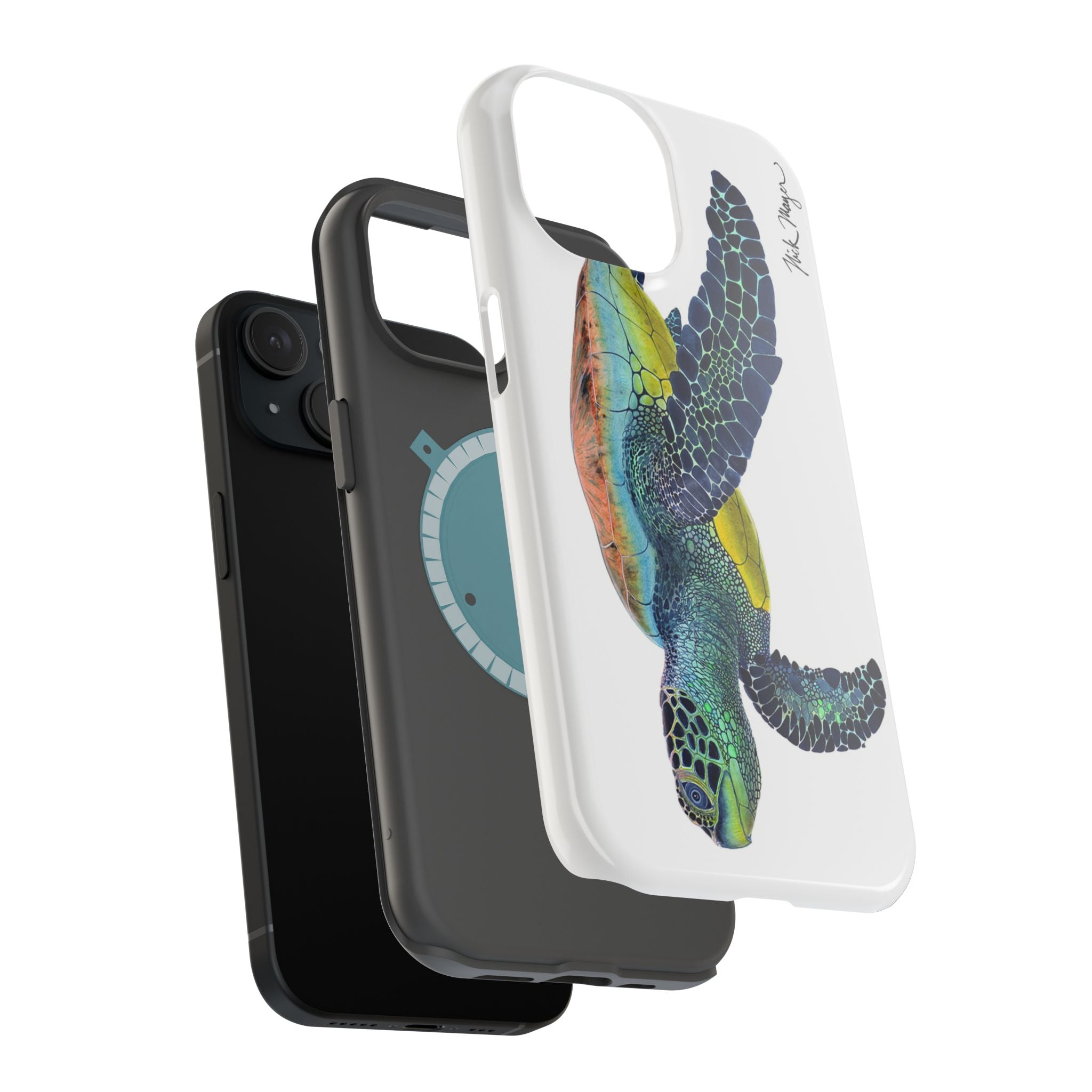 Green Sea Turtle II MagSafe iPhone Case