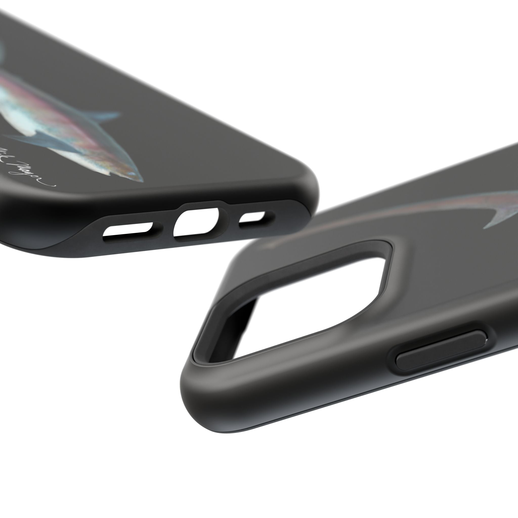 Thresher Shark MagSafe Black iPhone Case