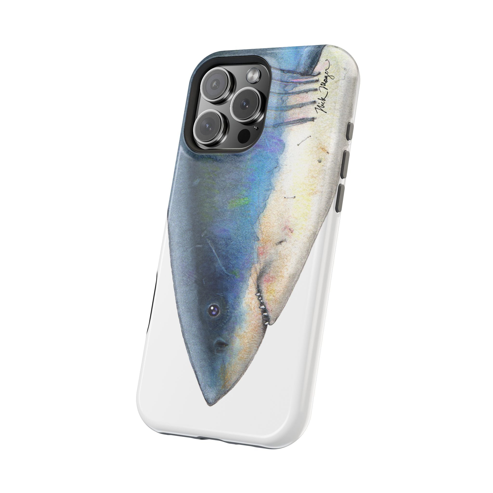 Great White Shark Face MagSafe iPhone Case
