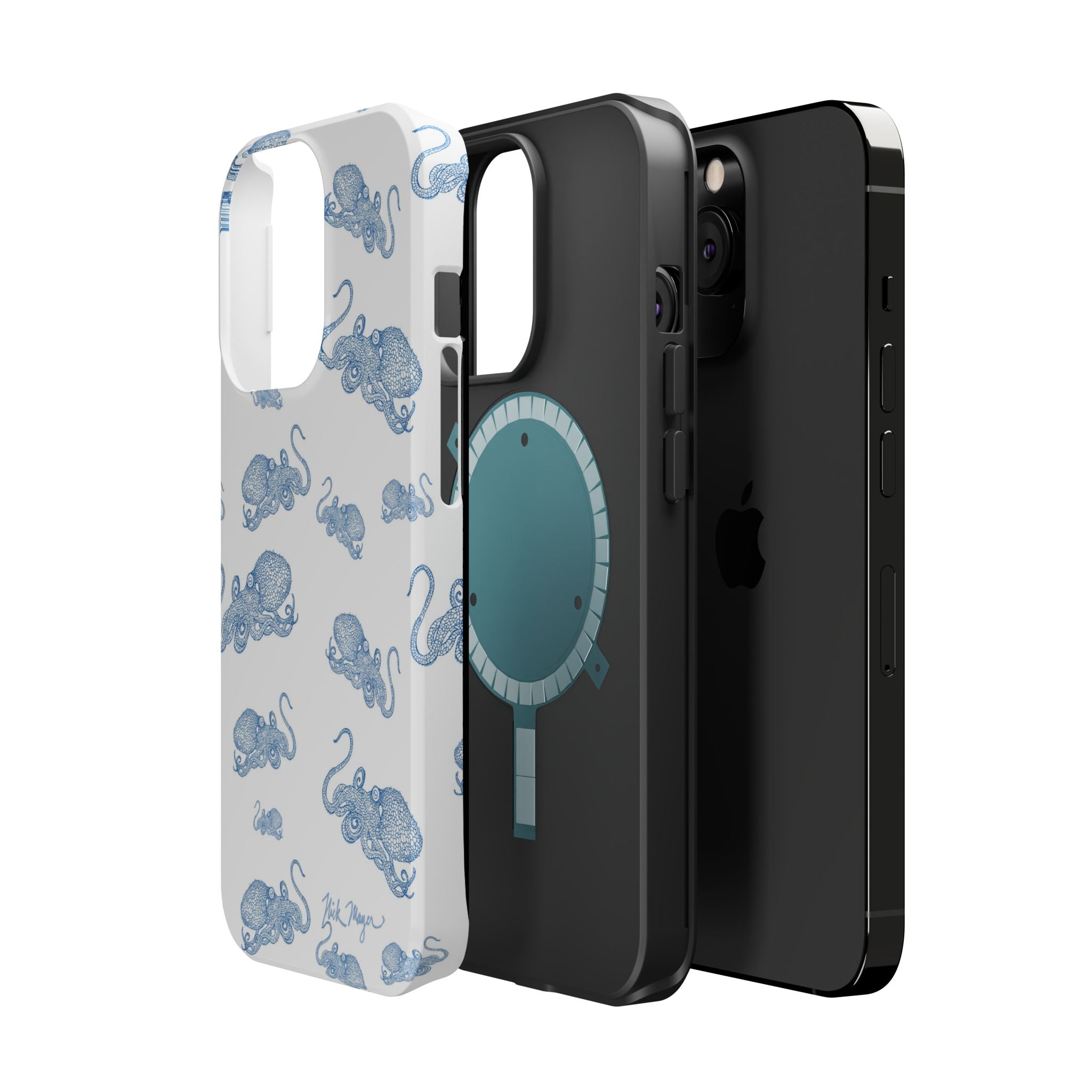 NEW Blue Octopus 2 MagSafe iPhone Case