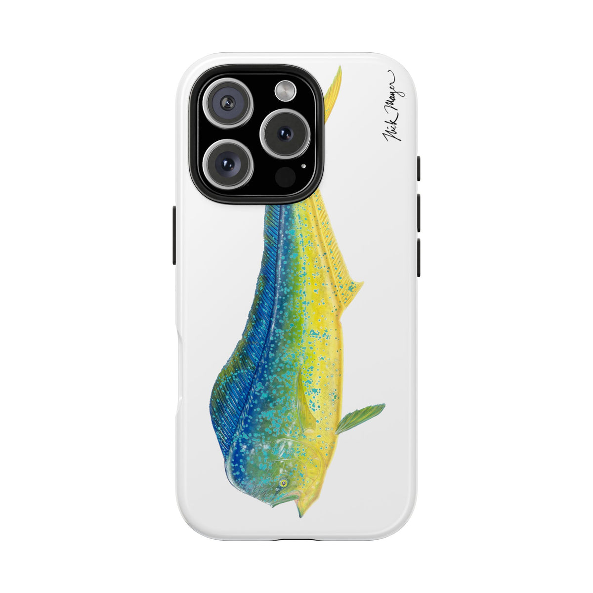 Bull Mahi White Phone Case (iPhone) Printify