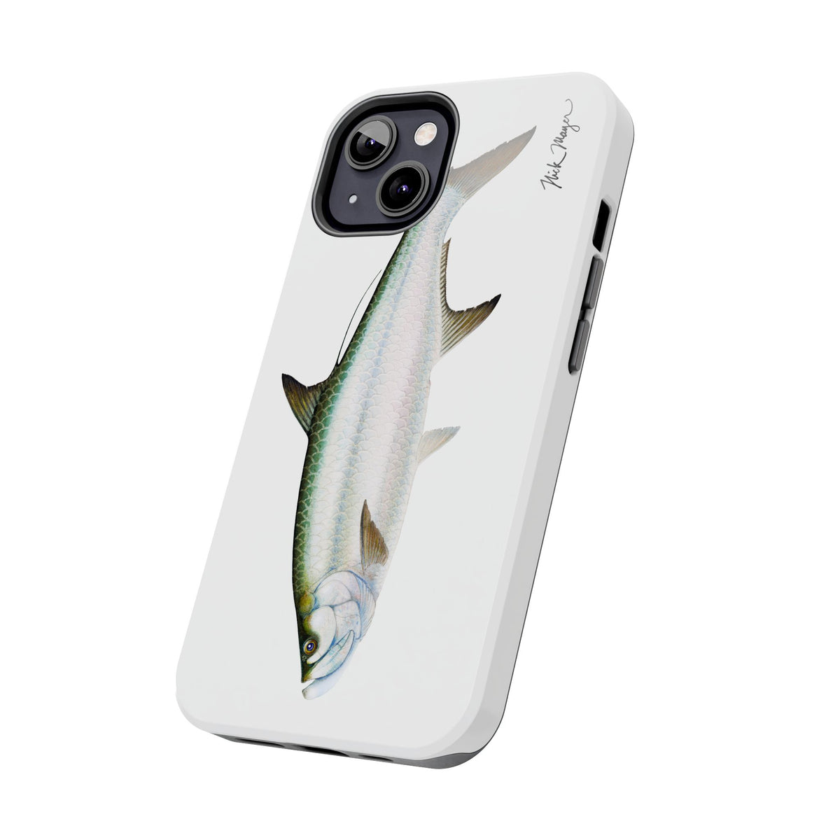 Tarpon White Phone Case (iPhone) Printify