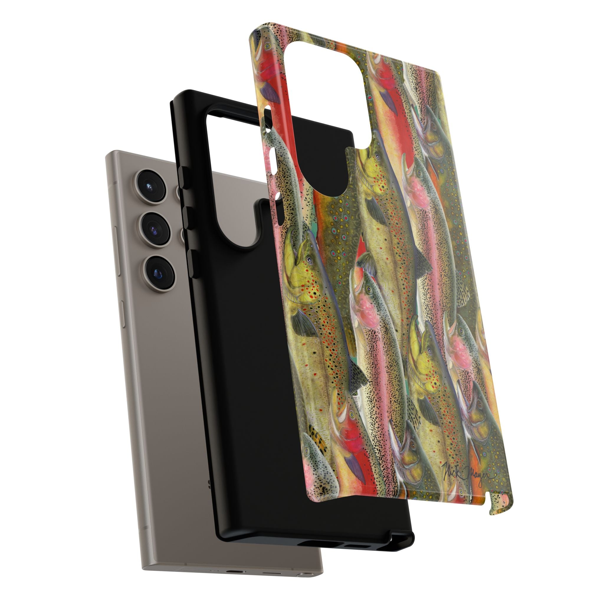 NEW Trout Angler Phone Case (Samsung) Printify
