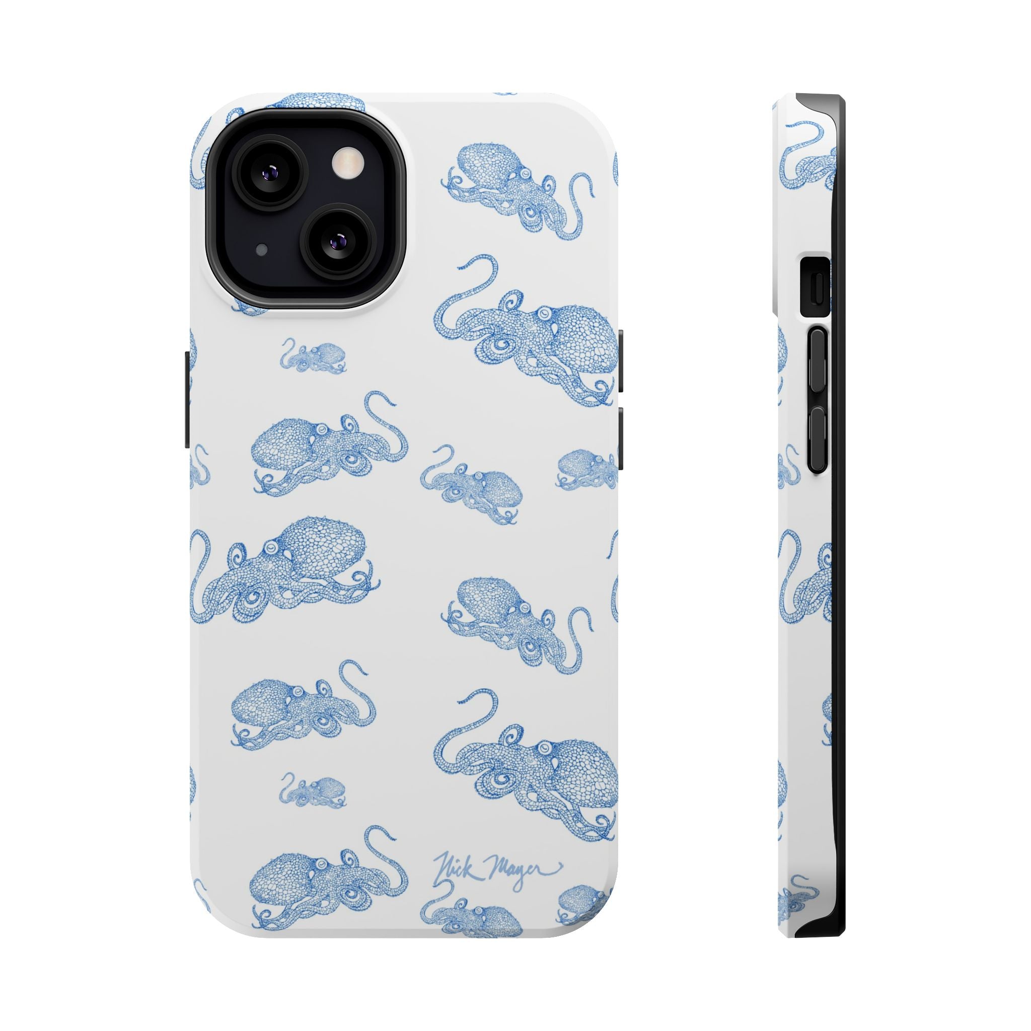 NEW Blue Octopus 2 MagSafe iPhone Case