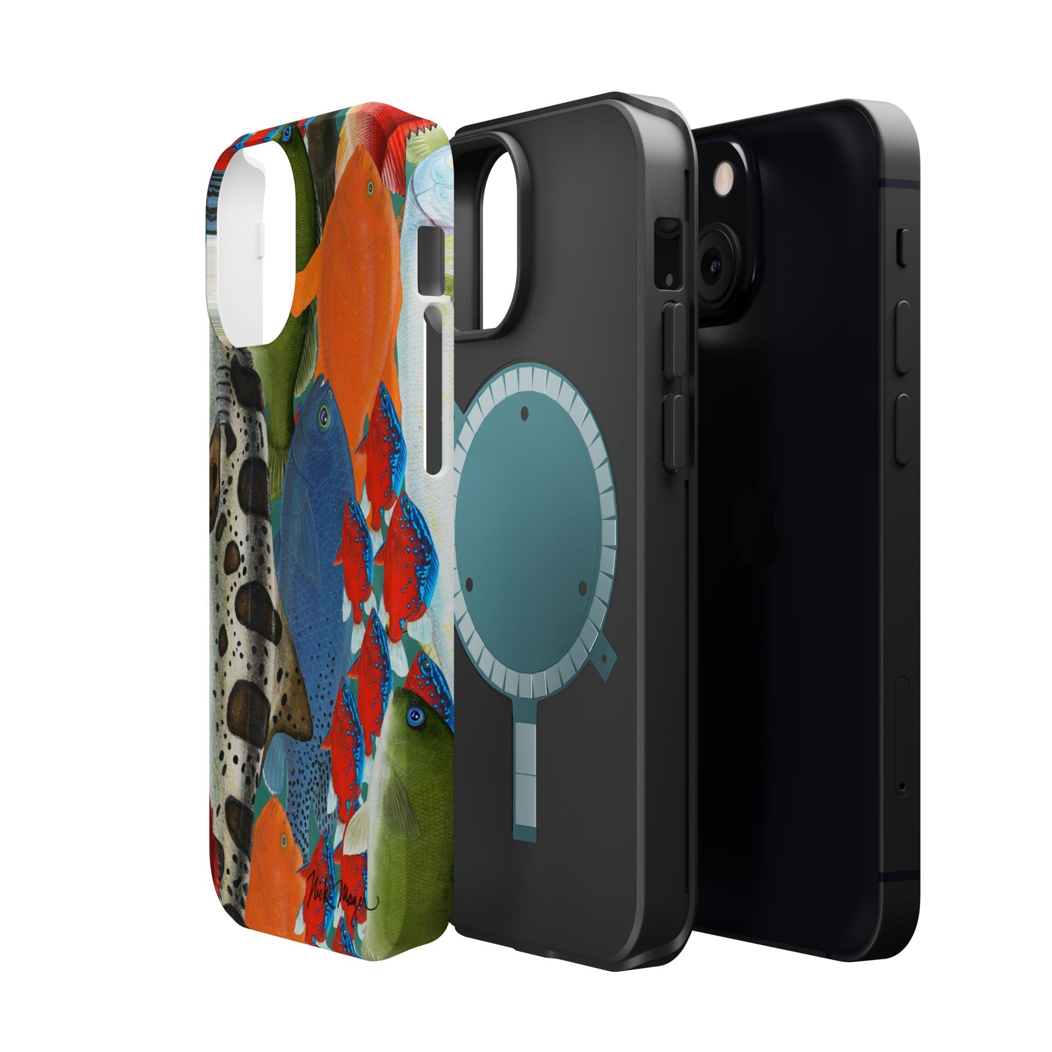 California Dive Fish MagSafe iPhone Case