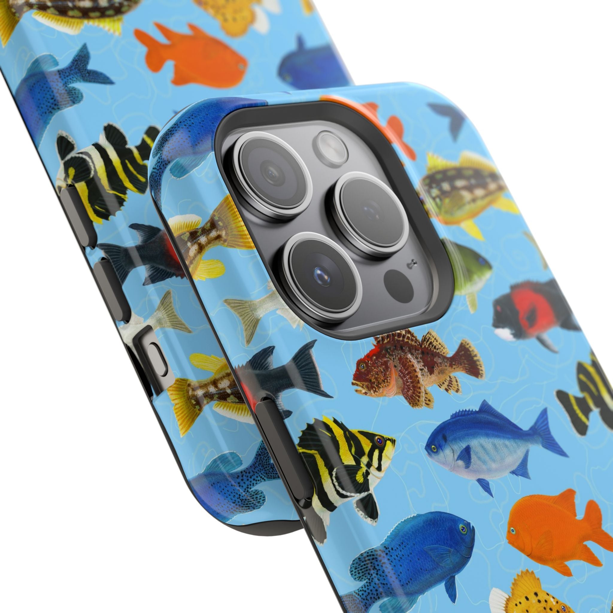 NEW California Fish Blue MagSafe iPhone Case