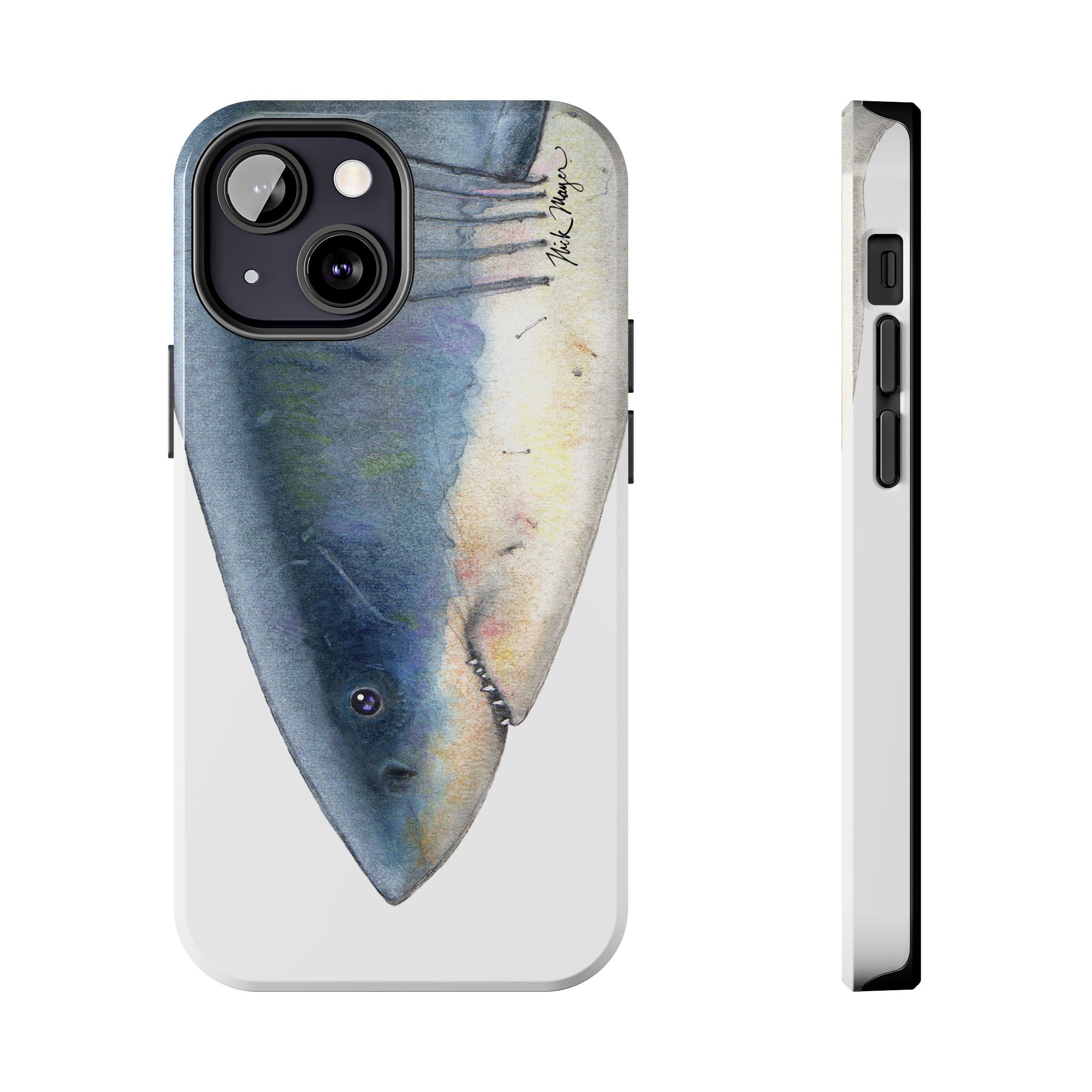 Great White Shark Face Phone Case (iPhone)