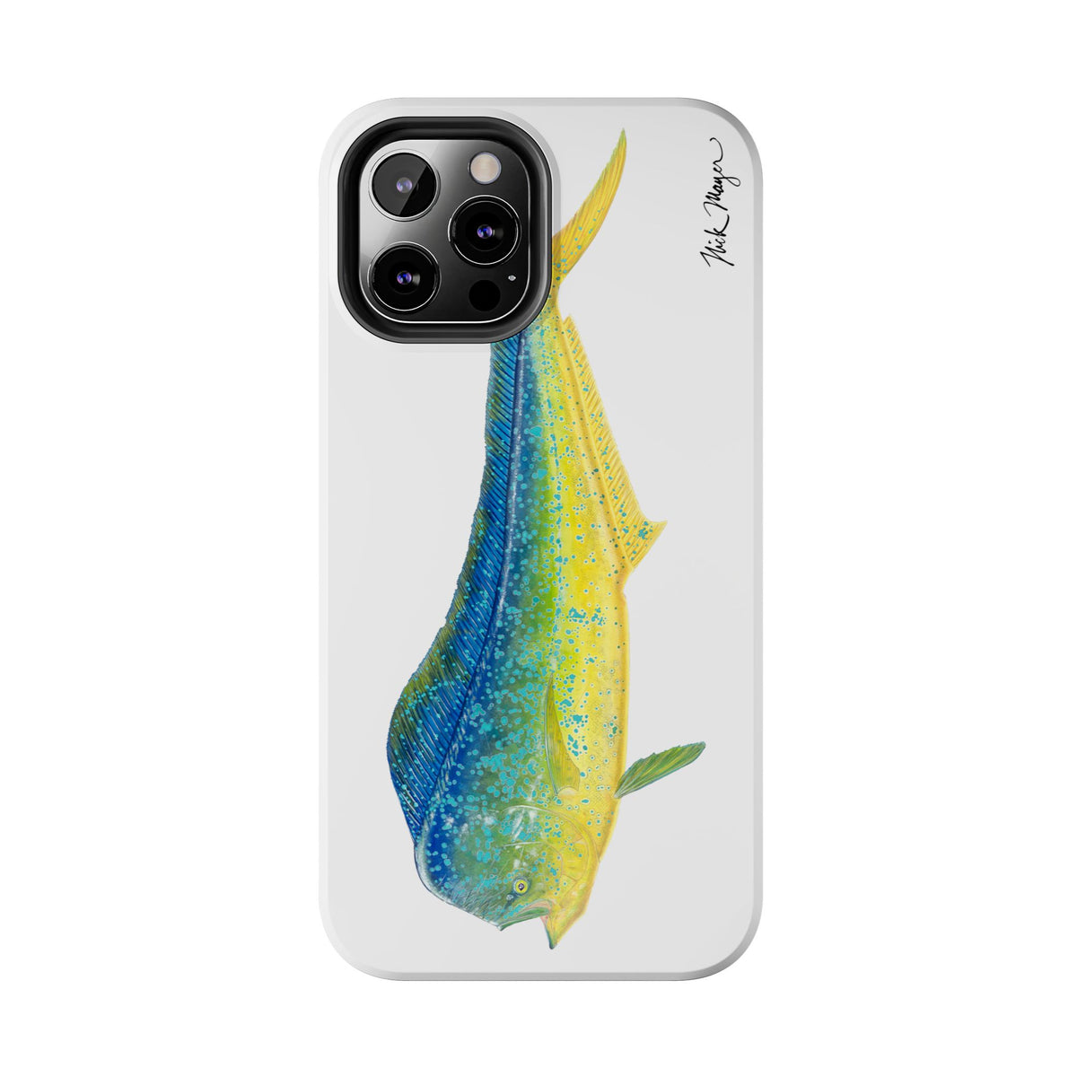 Bull Mahi White Phone Case (iPhone) Printify