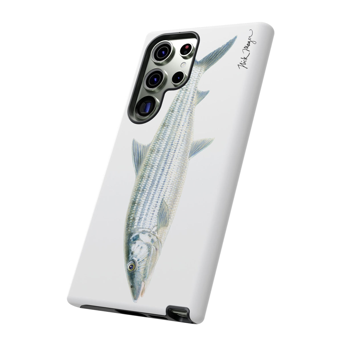 Bonefish White Phone Case (Samsung) Printify