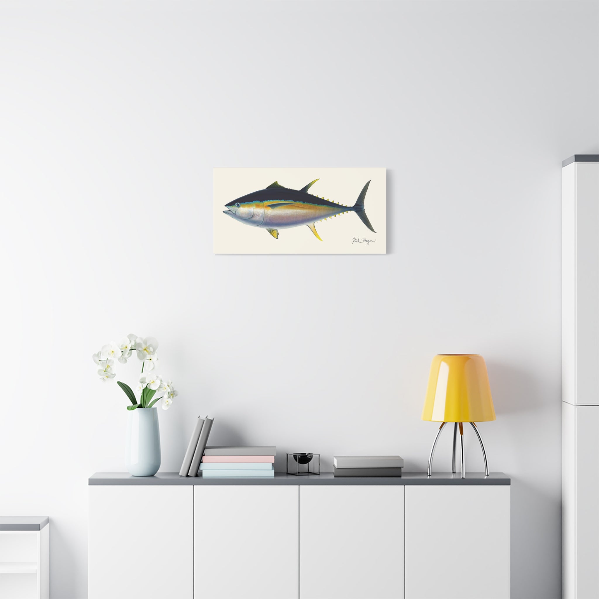 Bigeye Tuna Canvas Print