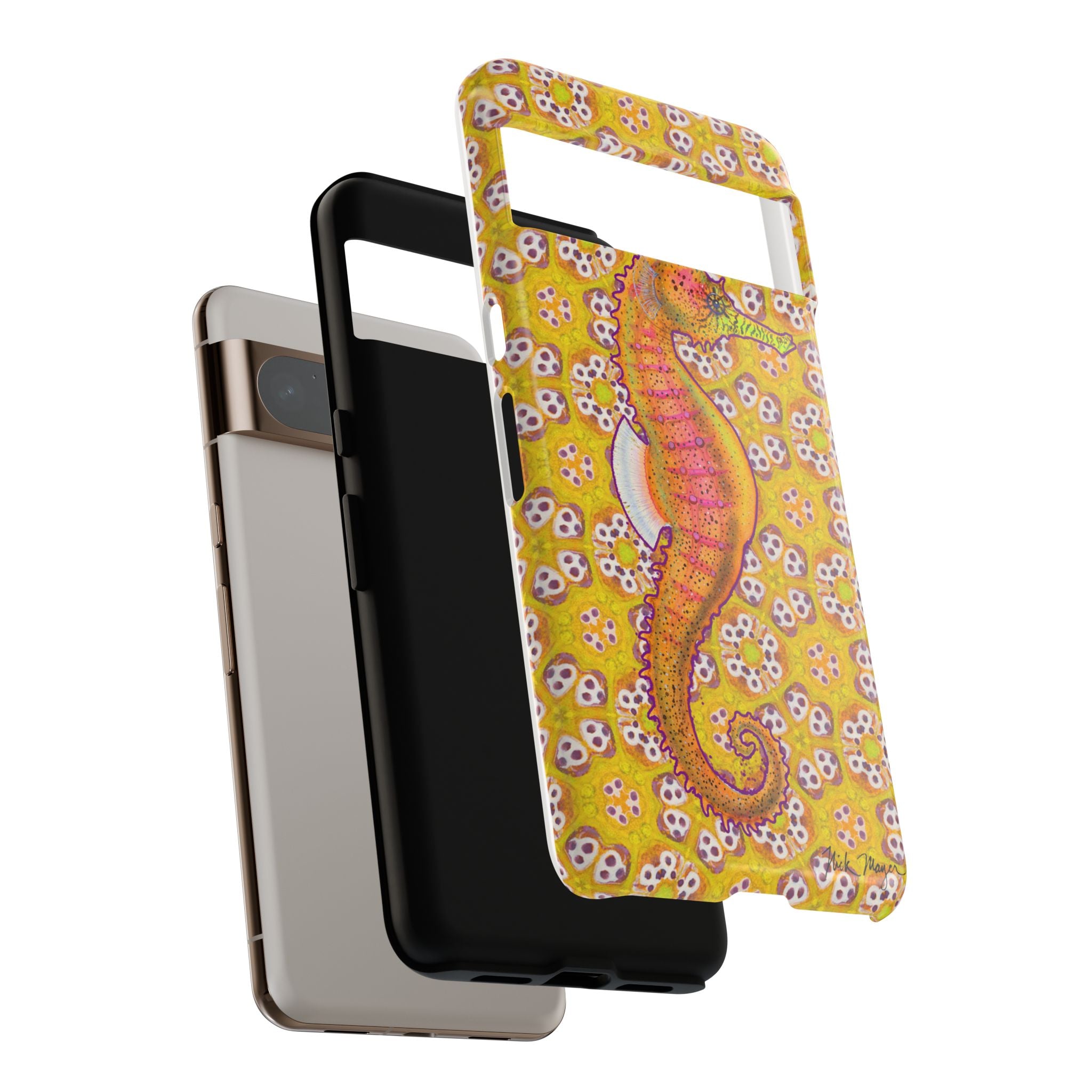 Psychedelic Seahorse Phone Case (Samsung) Printify