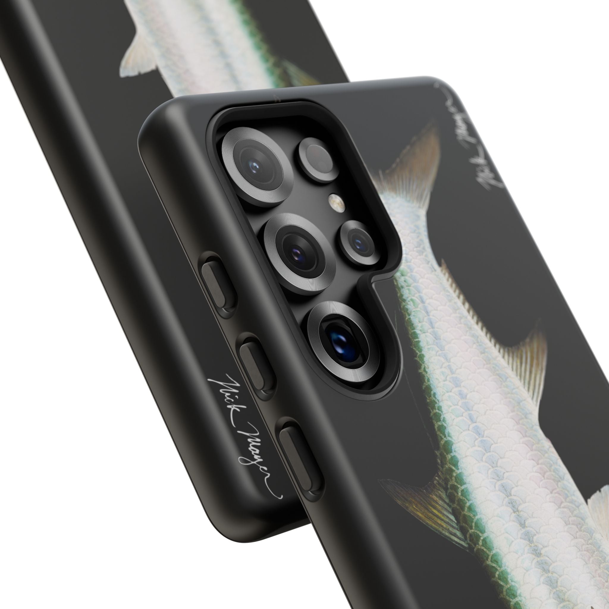 Tarpon Black Phone Case (Samsung) Printify