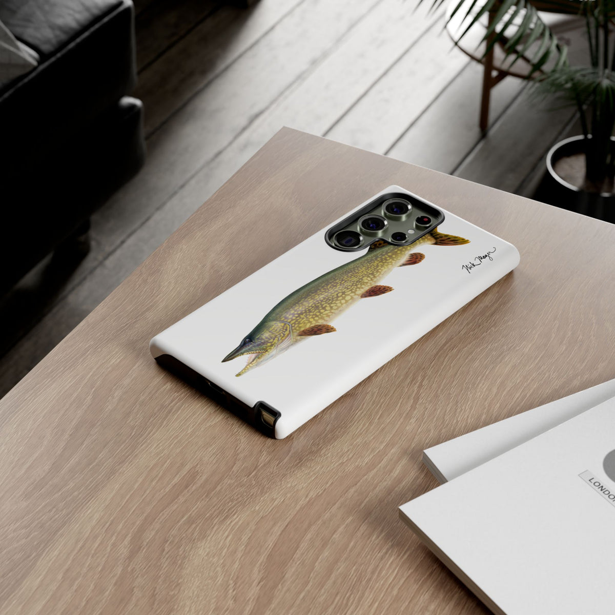 Copy of Northern Pike Phone Case (Samsung) Printify