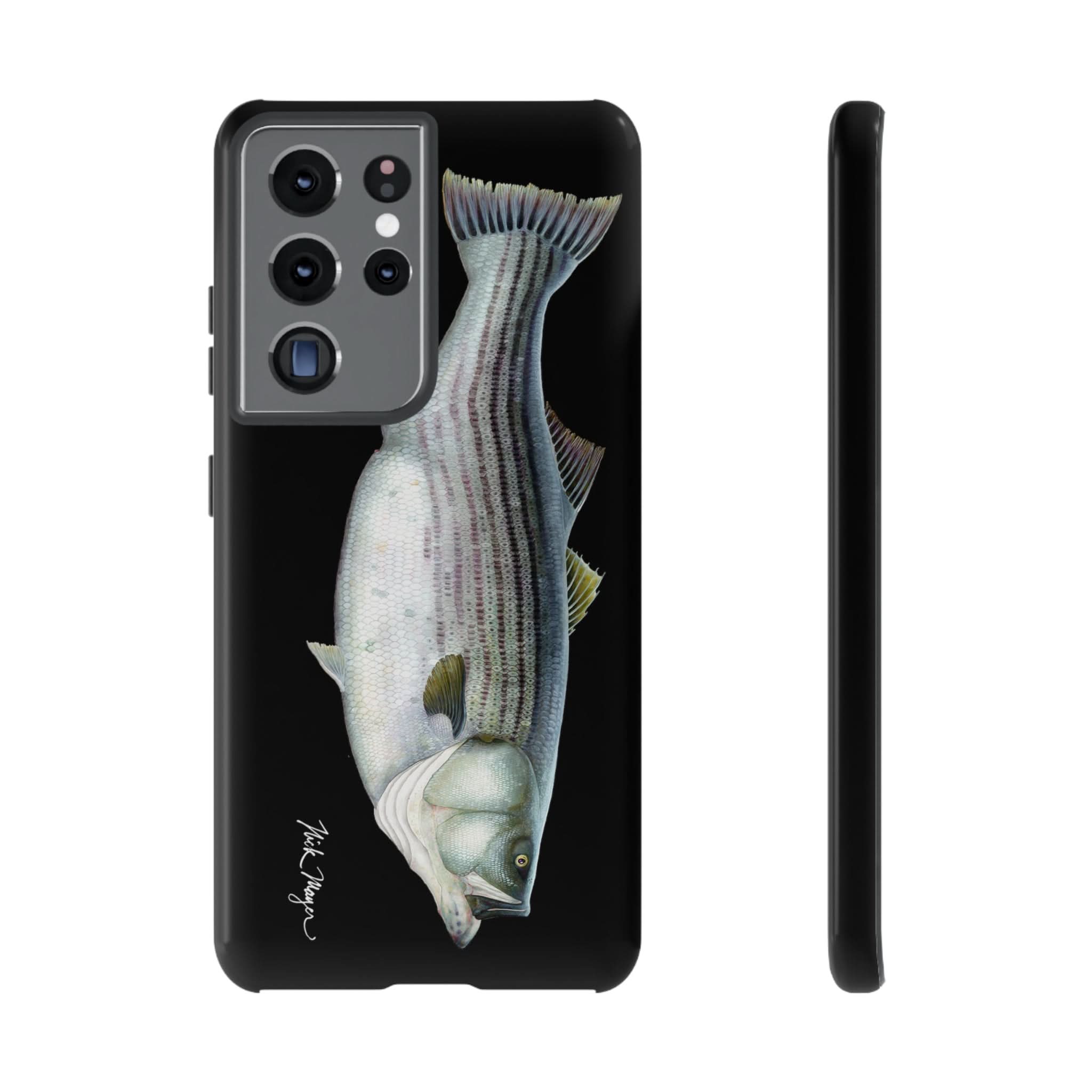 Cow Striper Phone Case (Samsung) - black