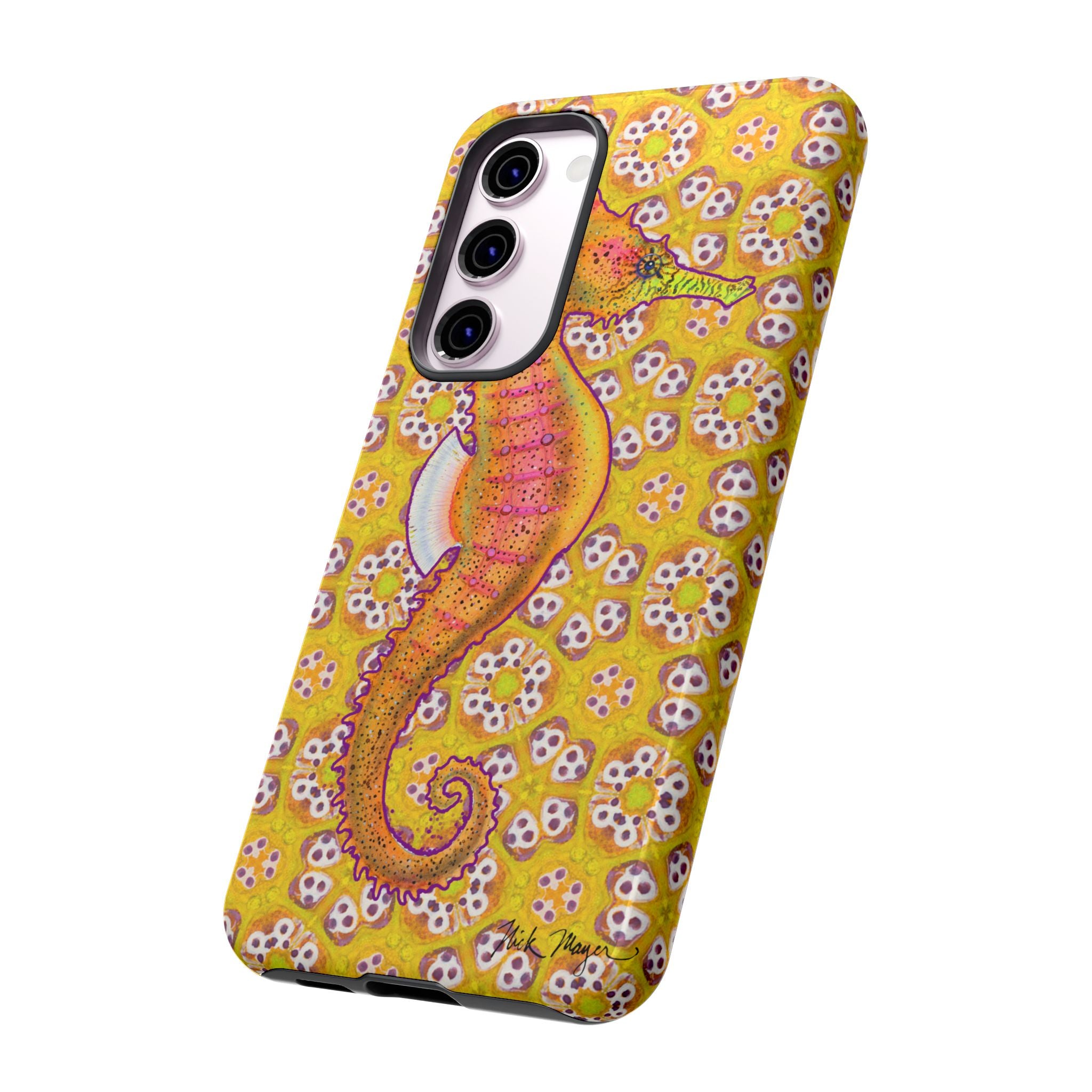 Psychedelic Seahorse Phone Case (Samsung) Printify