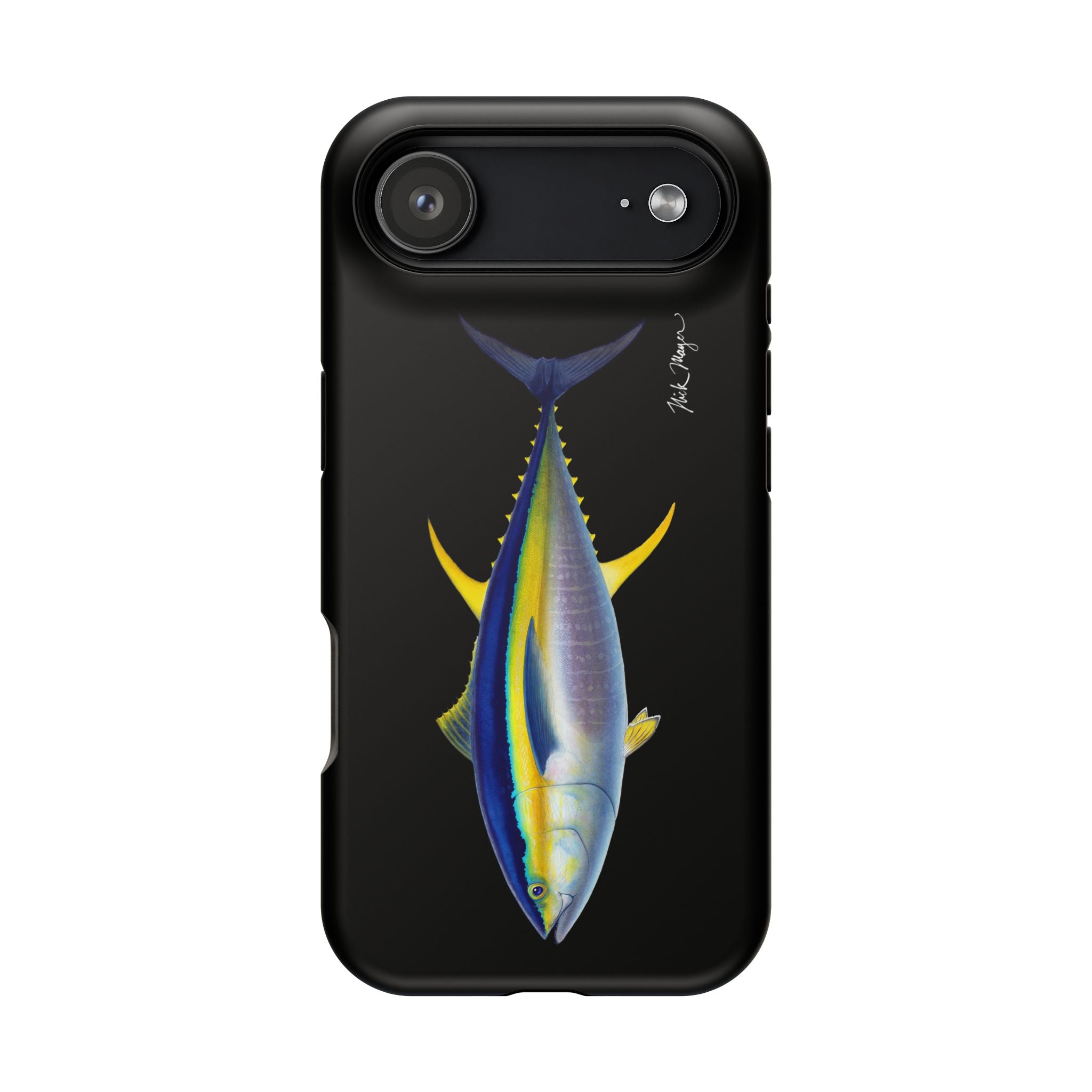 Yellowfin Tuna MagSafe Black iPhone Case
