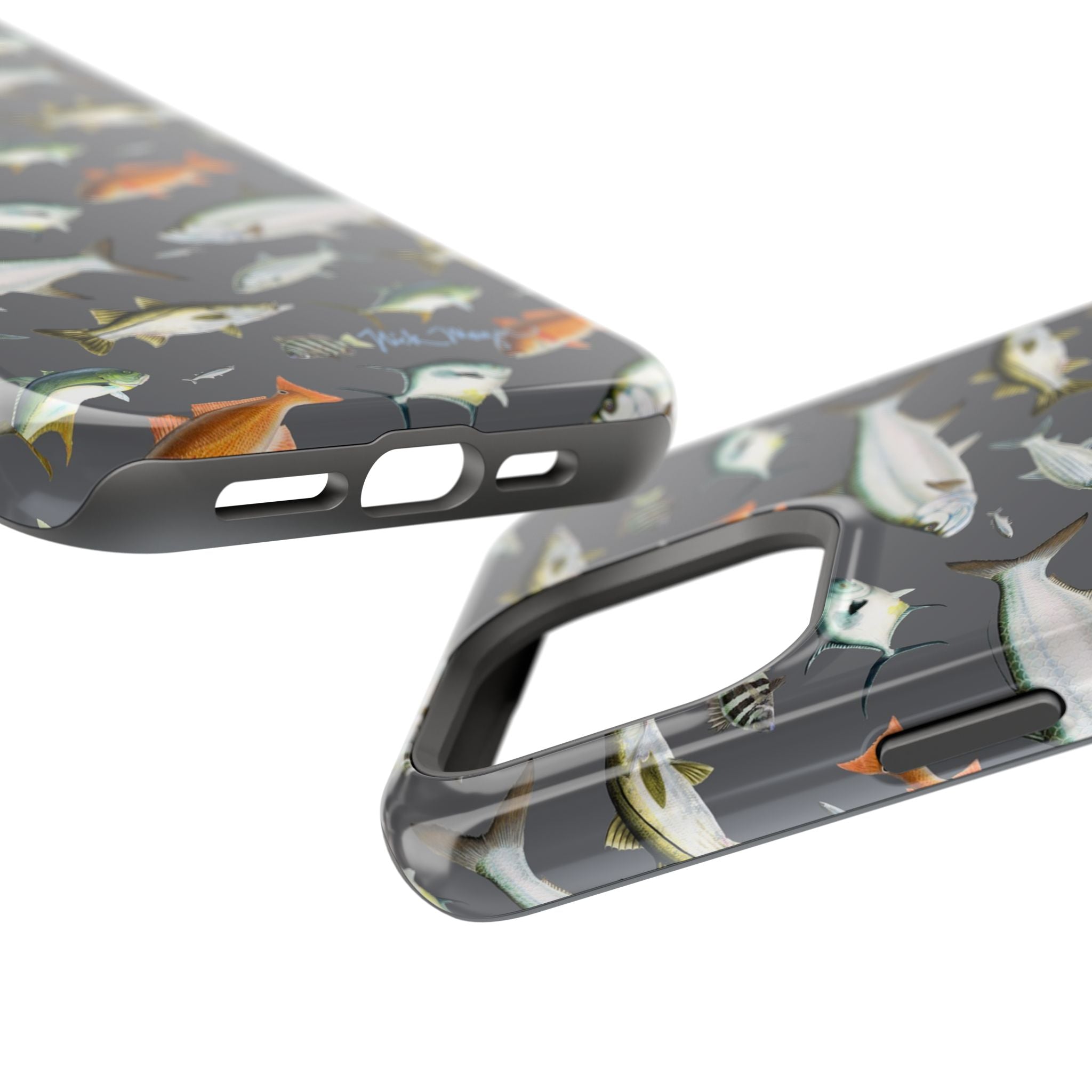 Southern Fish Grey MagSafe iPhone Case