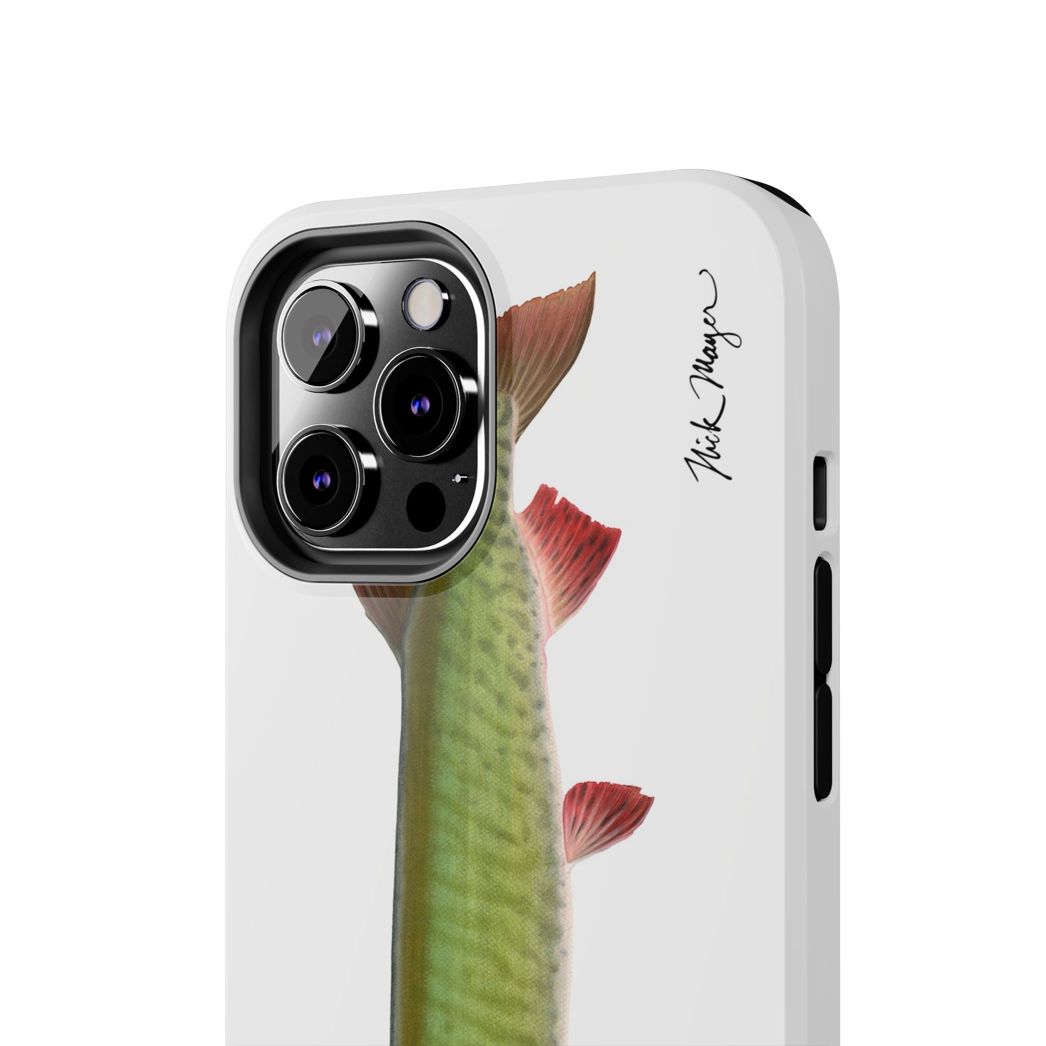 Trophy Muskie White Phone Case (iPhone)