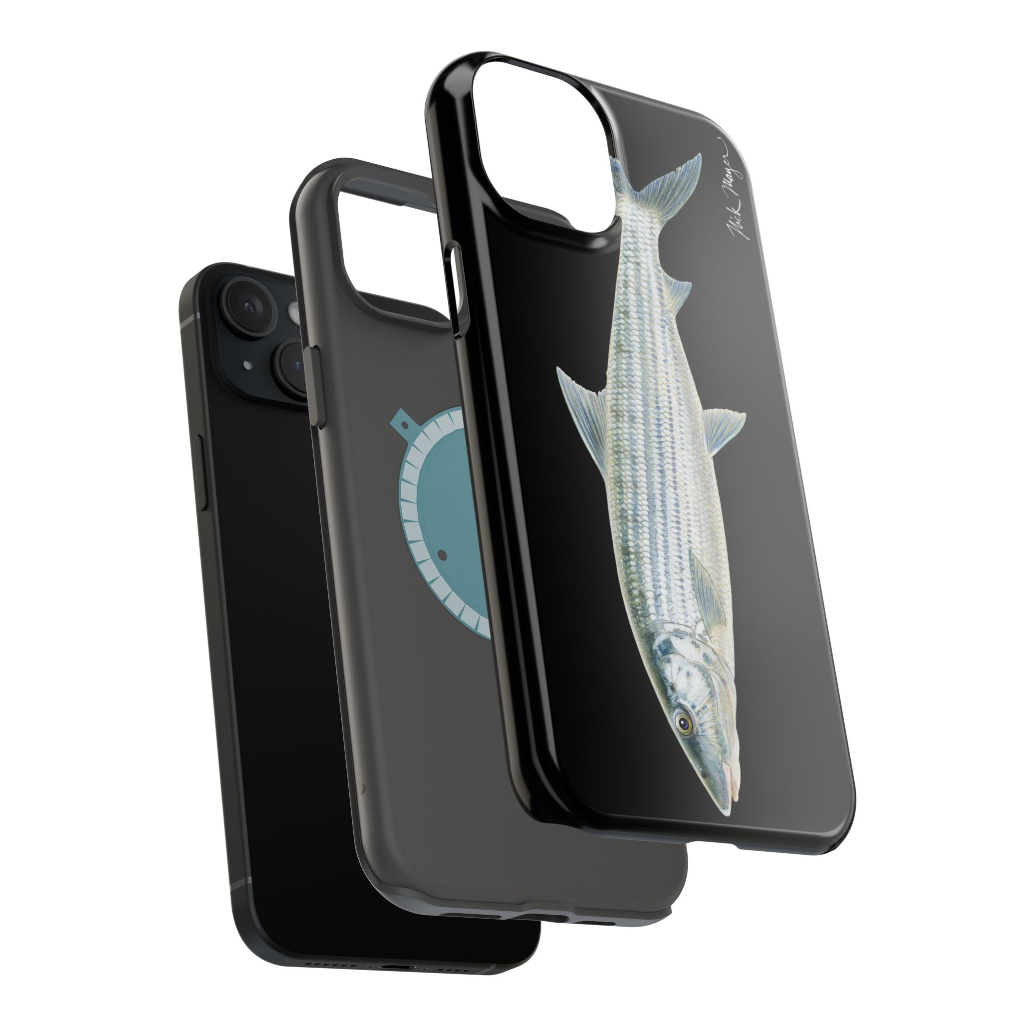 Bonefish MagSafe Black iPhone Case