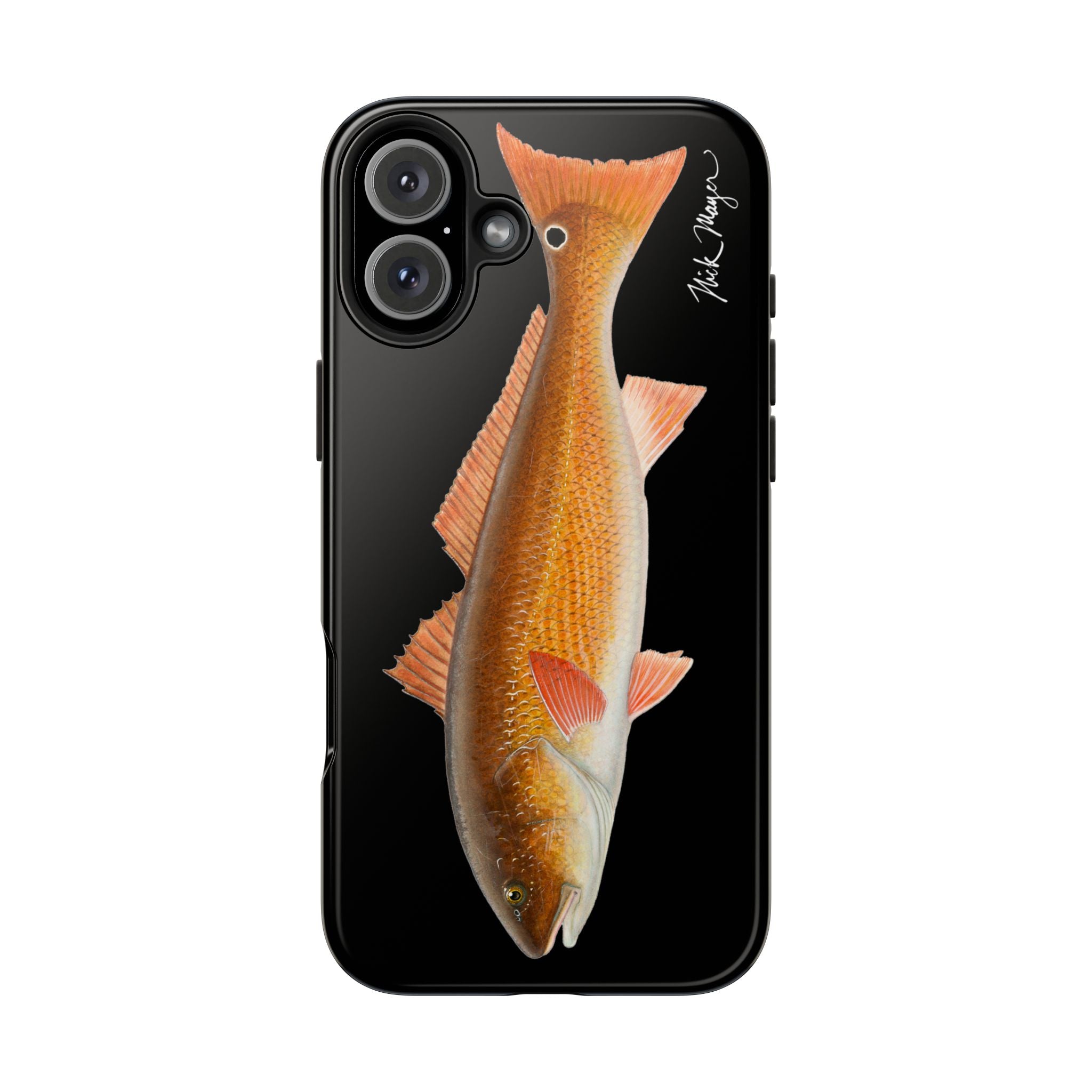 Redfish Black Phone Case (iPhone)