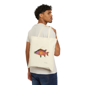 Hogfish Cotton Canvas Tote Bag