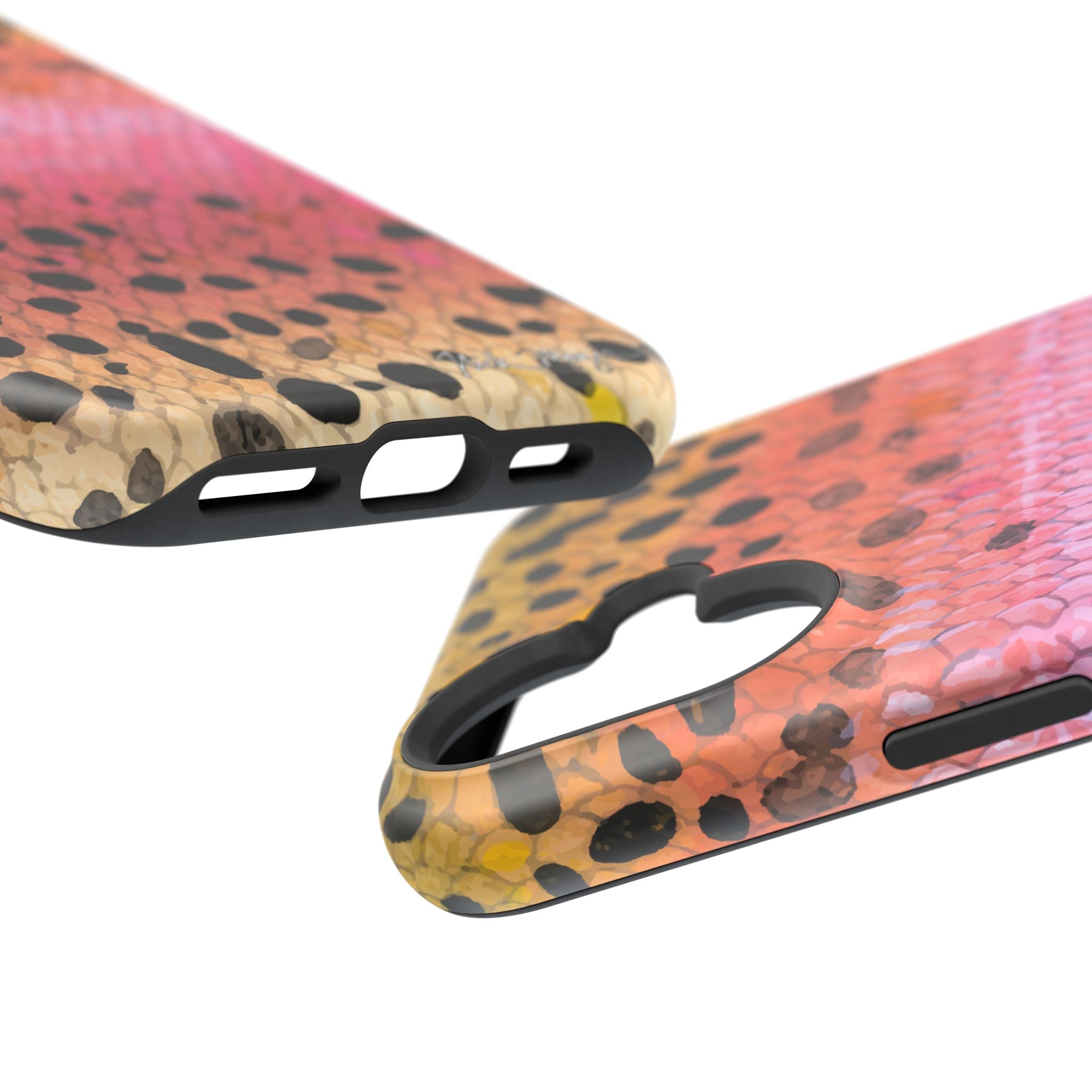 Rainbow Trout Skin MagSafe iPhone Case